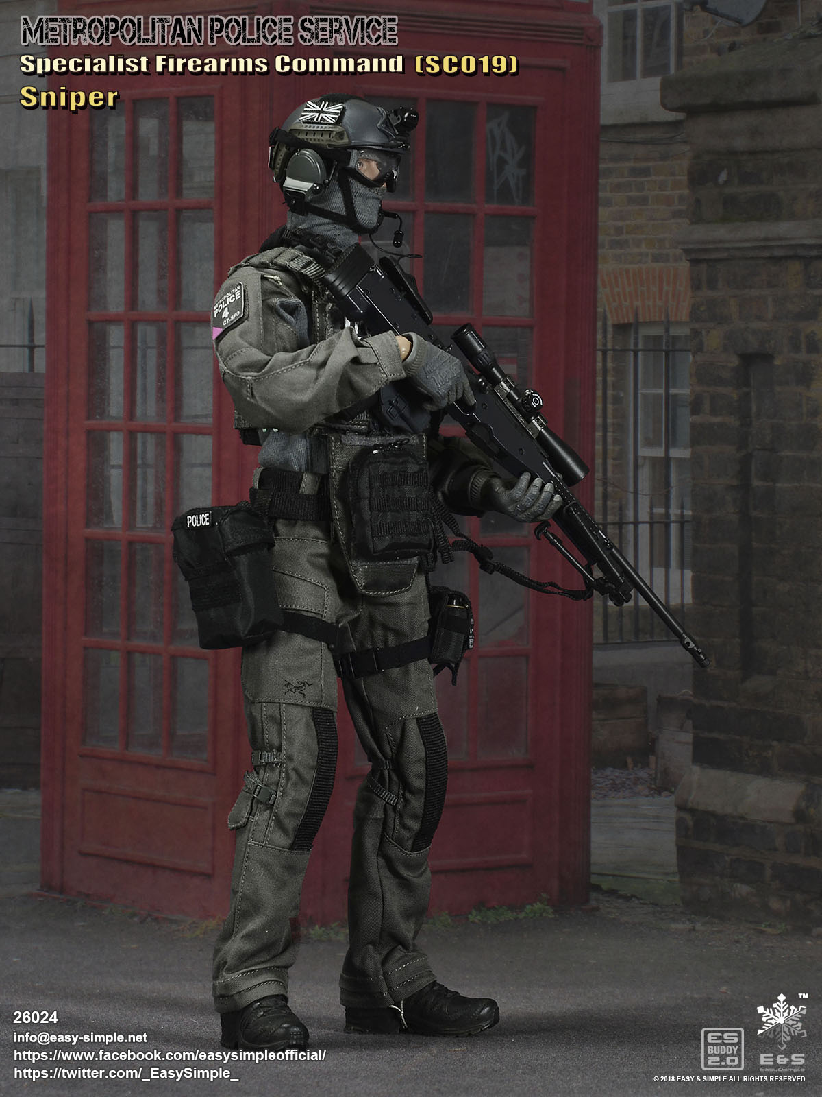 British Specialist Firearms Command SCO19 Sniper image 6