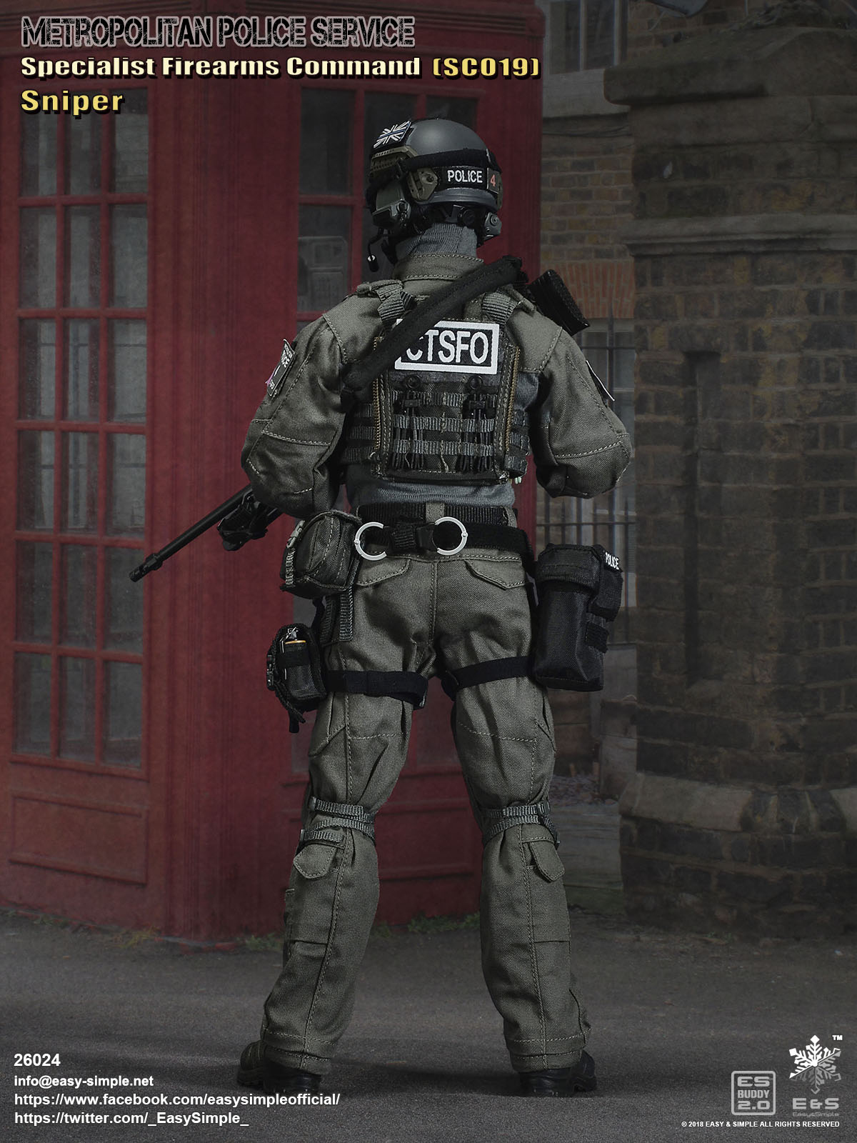 British Specialist Firearms Command SCO19 Sniper image 7
