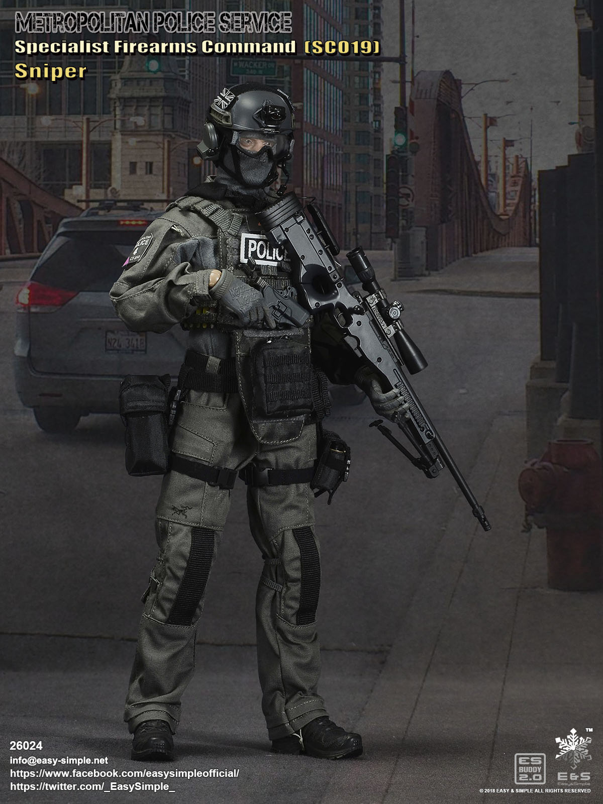 British Specialist Firearms Command SCO19 Sniper image 9