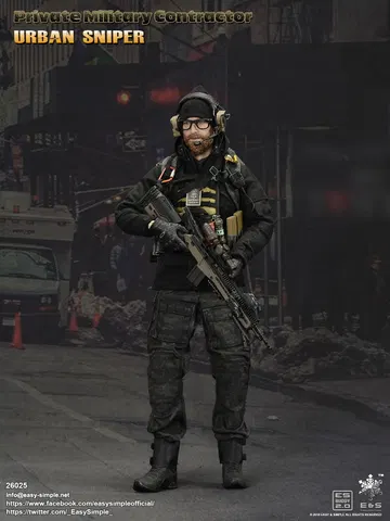 Private Military Contractor Urban Sniper