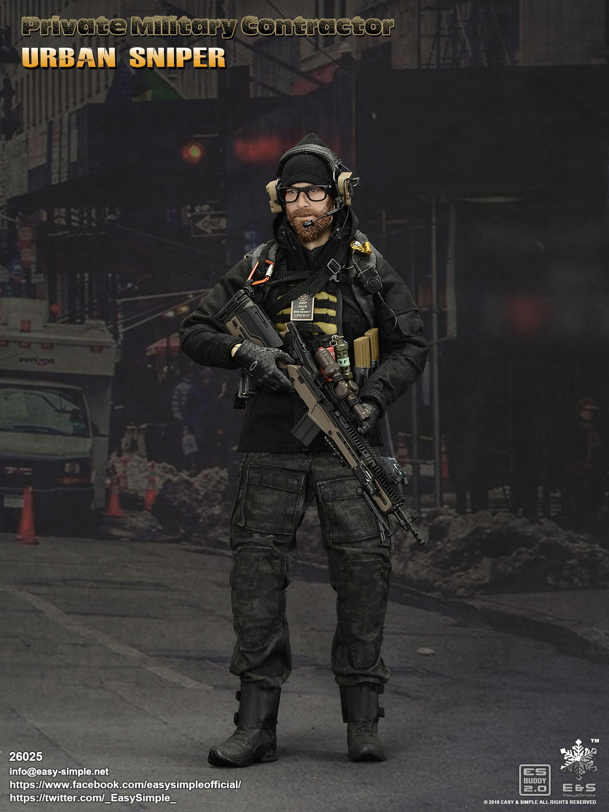 Private Military Contractor Urban Sniper image 2