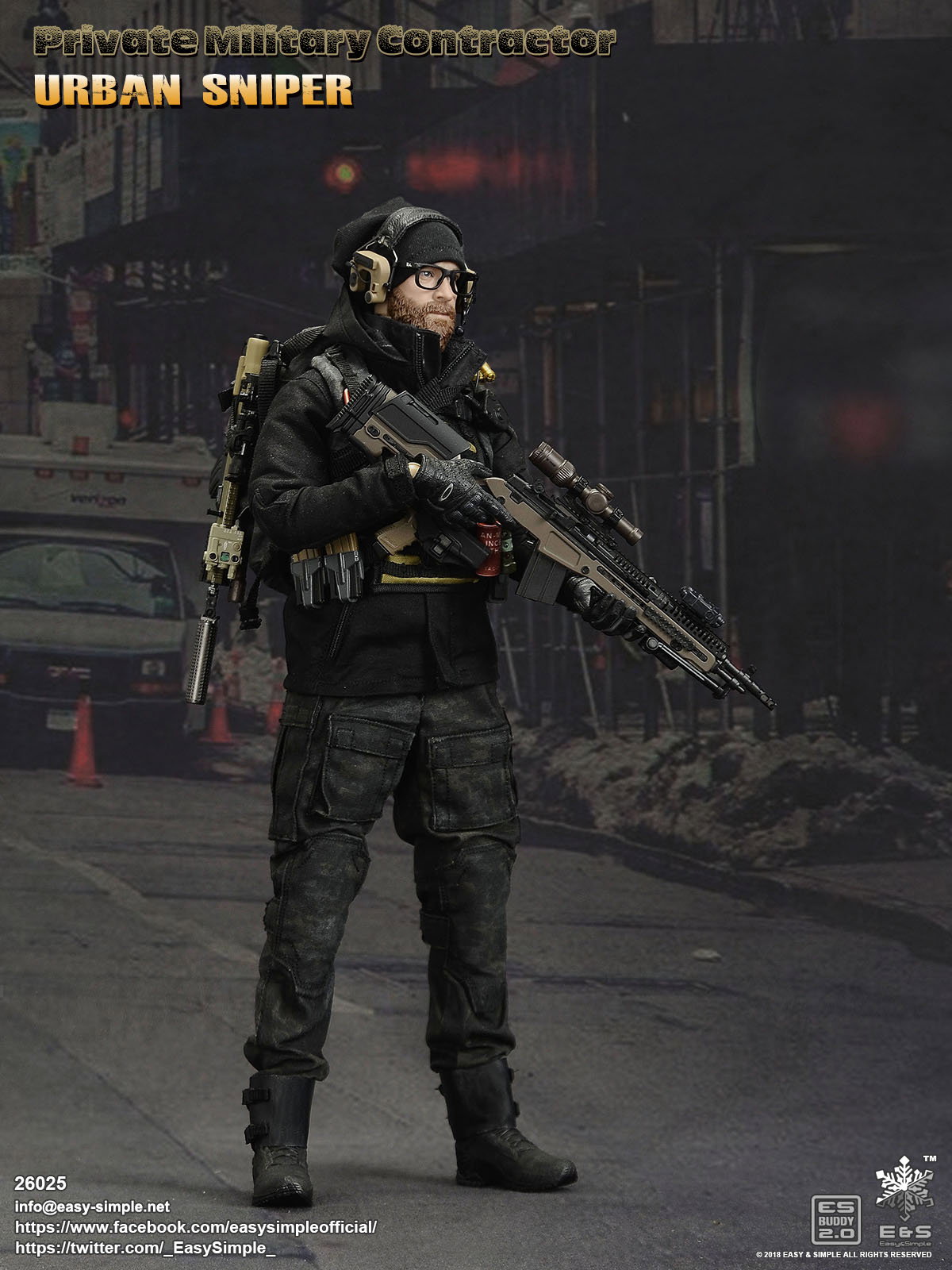 Private Military Contractor Urban Sniper image 3