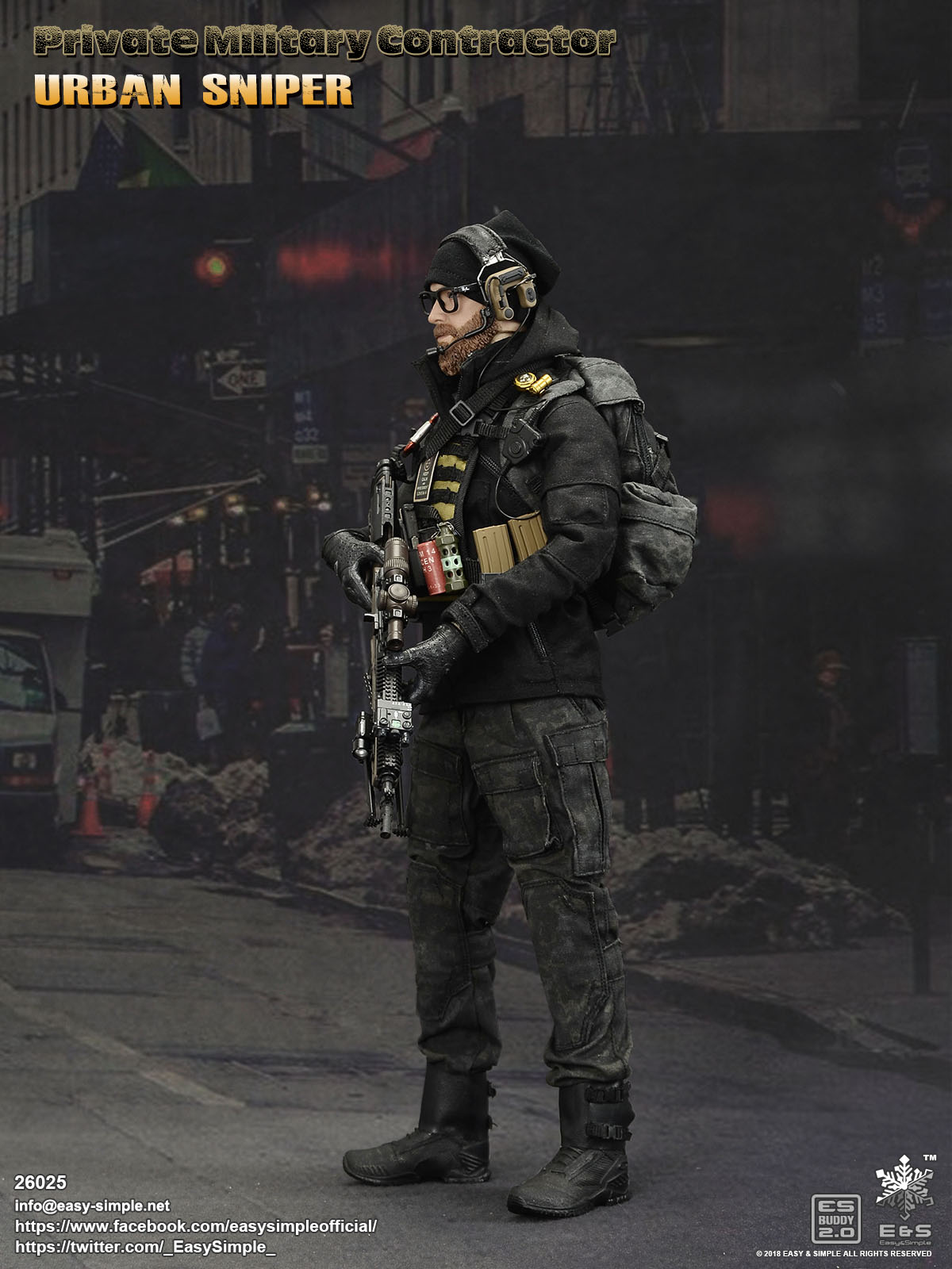 Private Military Contractor Urban Sniper image 4