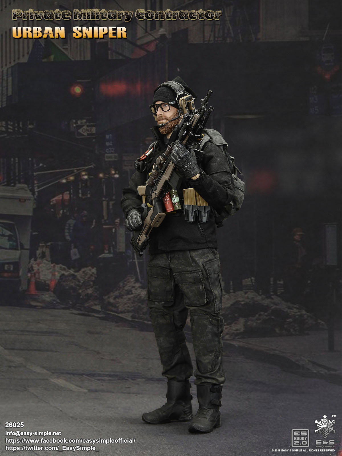 Private Military Contractor Urban Sniper image 5