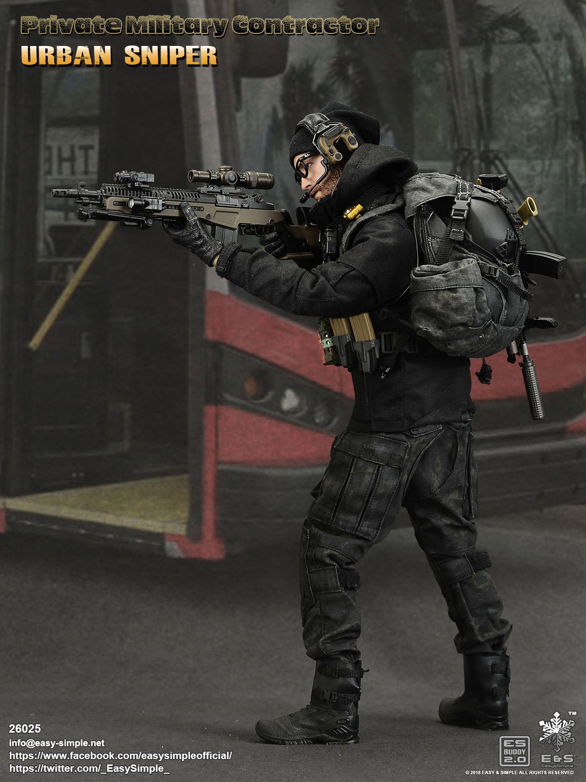 Private Military Contractor Urban Sniper image 8