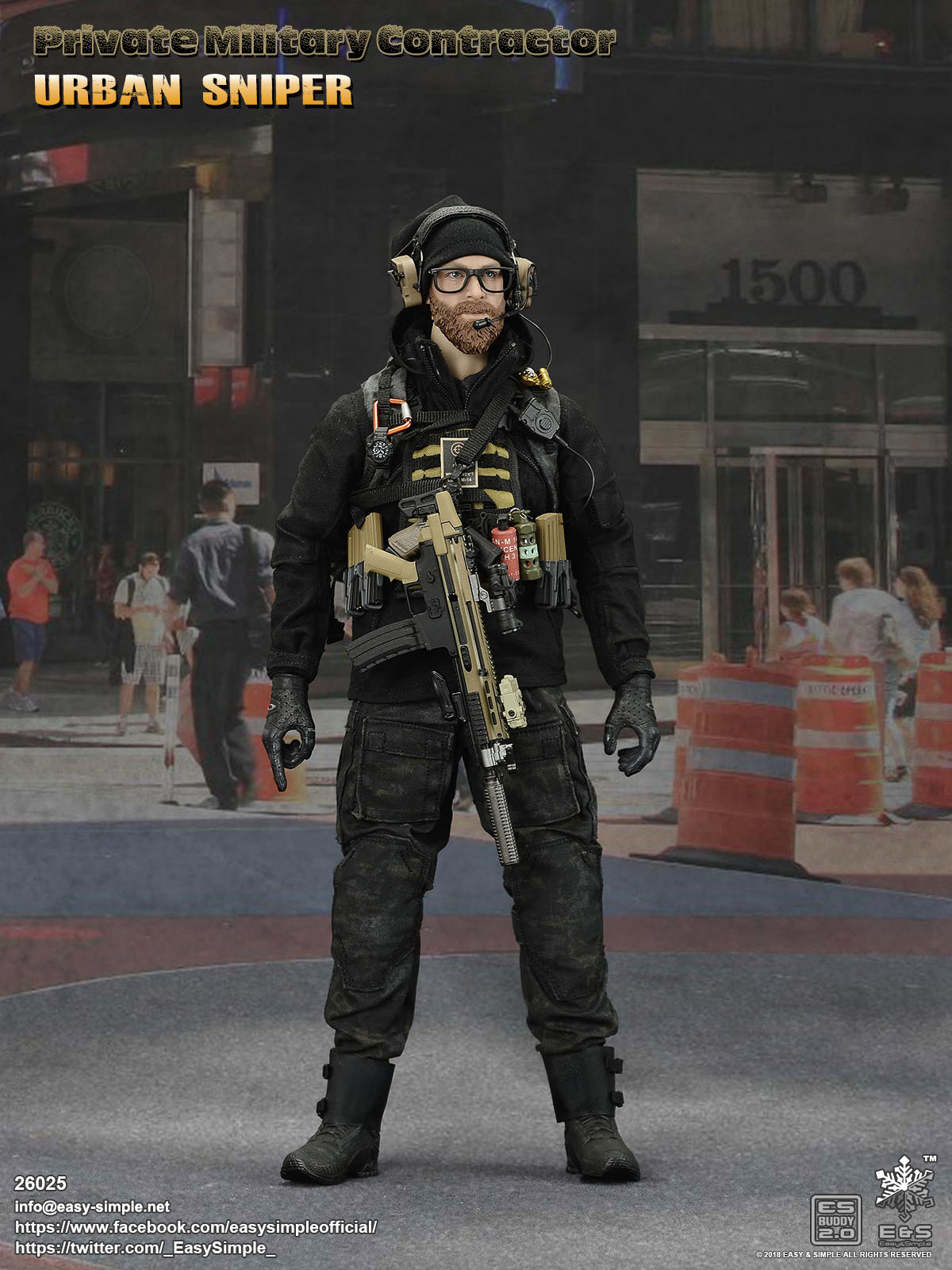 Private Military Contractor Urban Sniper image 9