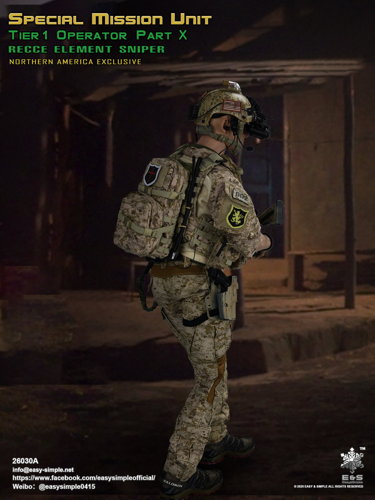 Tier 1 SMU Part X Recce Element Sniper Year 2020 image 3
