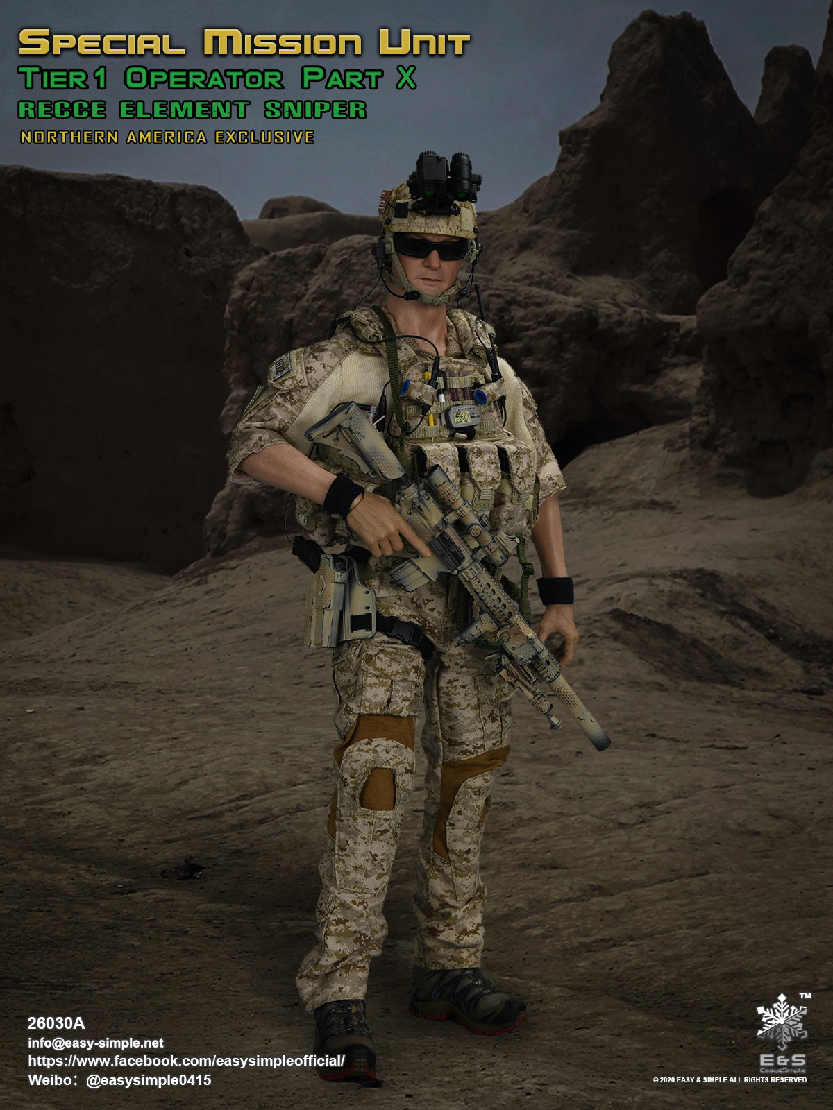 Tier 1 SMU Part X Recce Element Sniper Year 2020 image 5