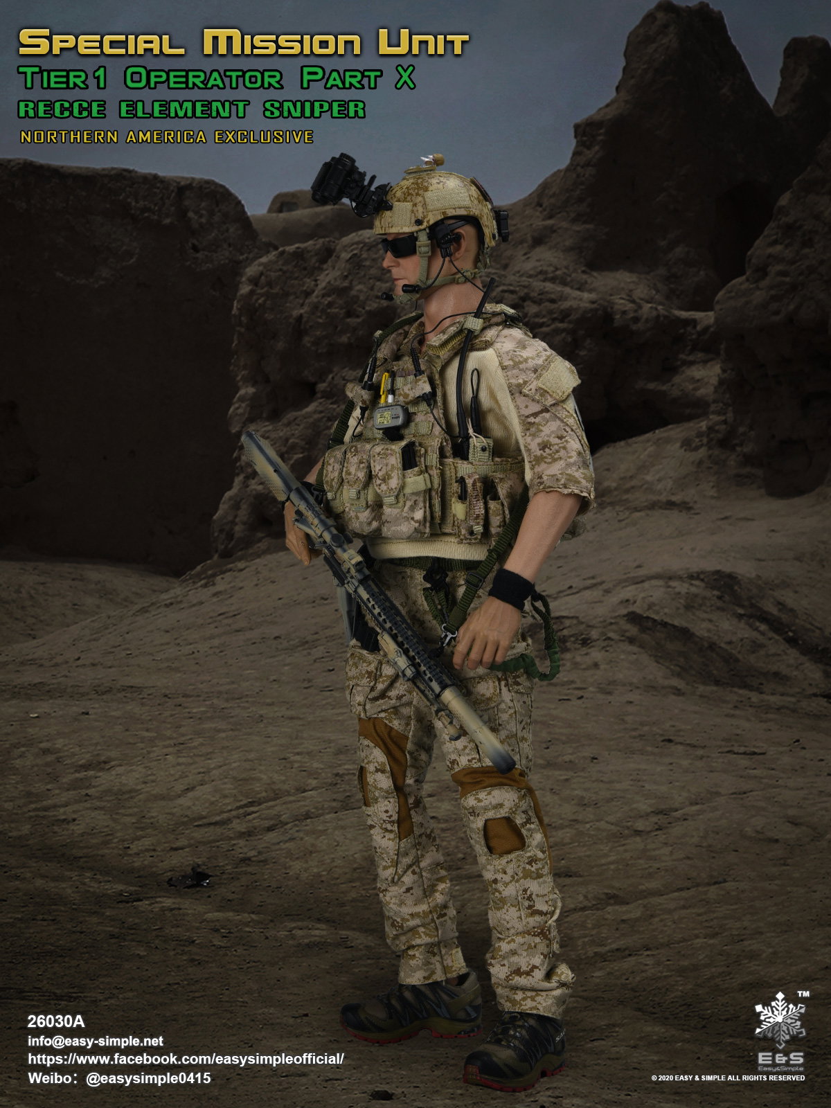 Tier 1 SMU Part X Recce Element Sniper Year 2020 image 8