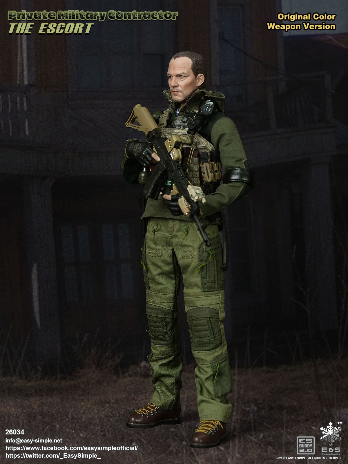 PMC The Escort Two Weapon Color Versions image 4