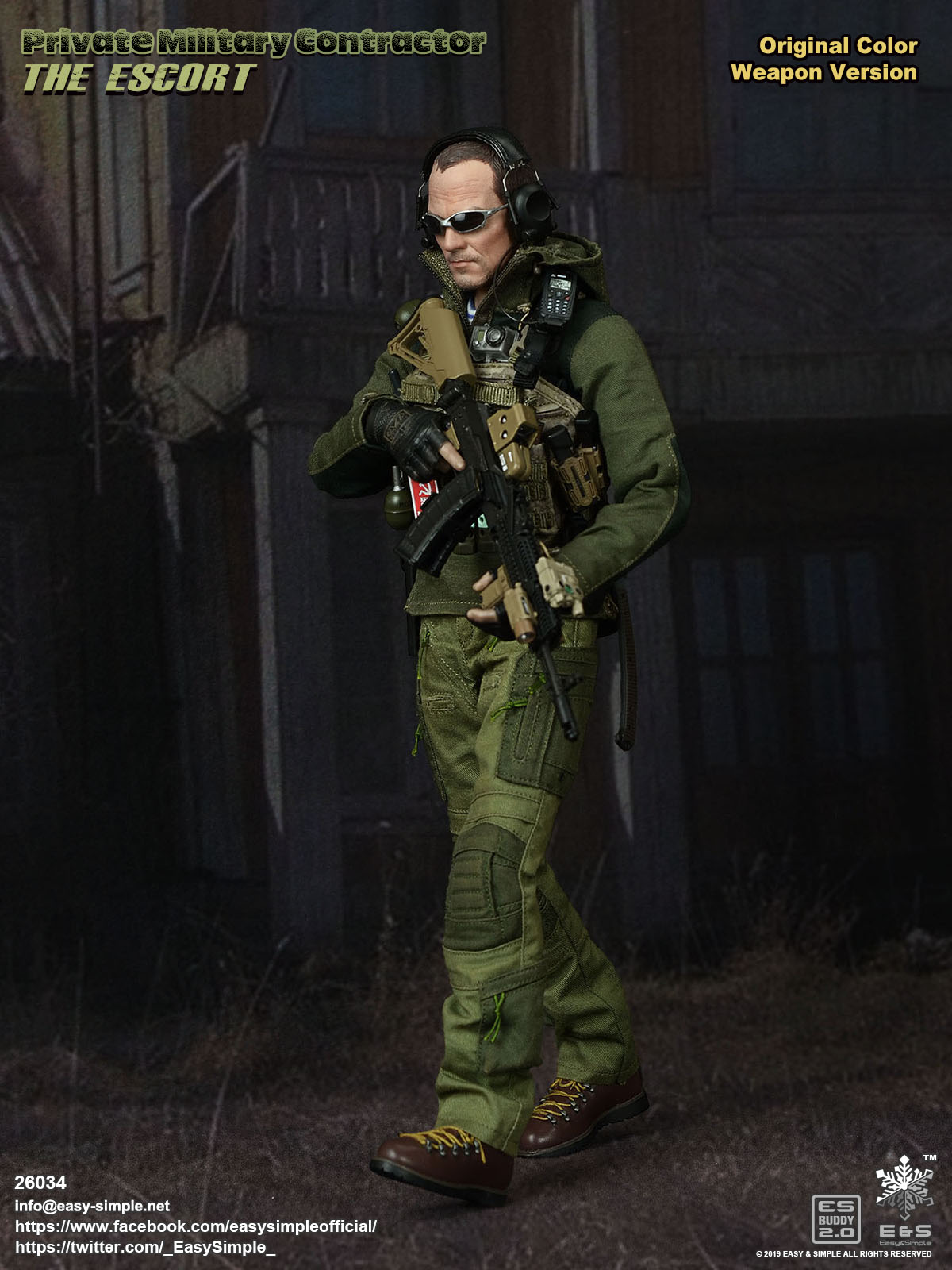 PMC The Escort Two Weapon Color Versions image 6