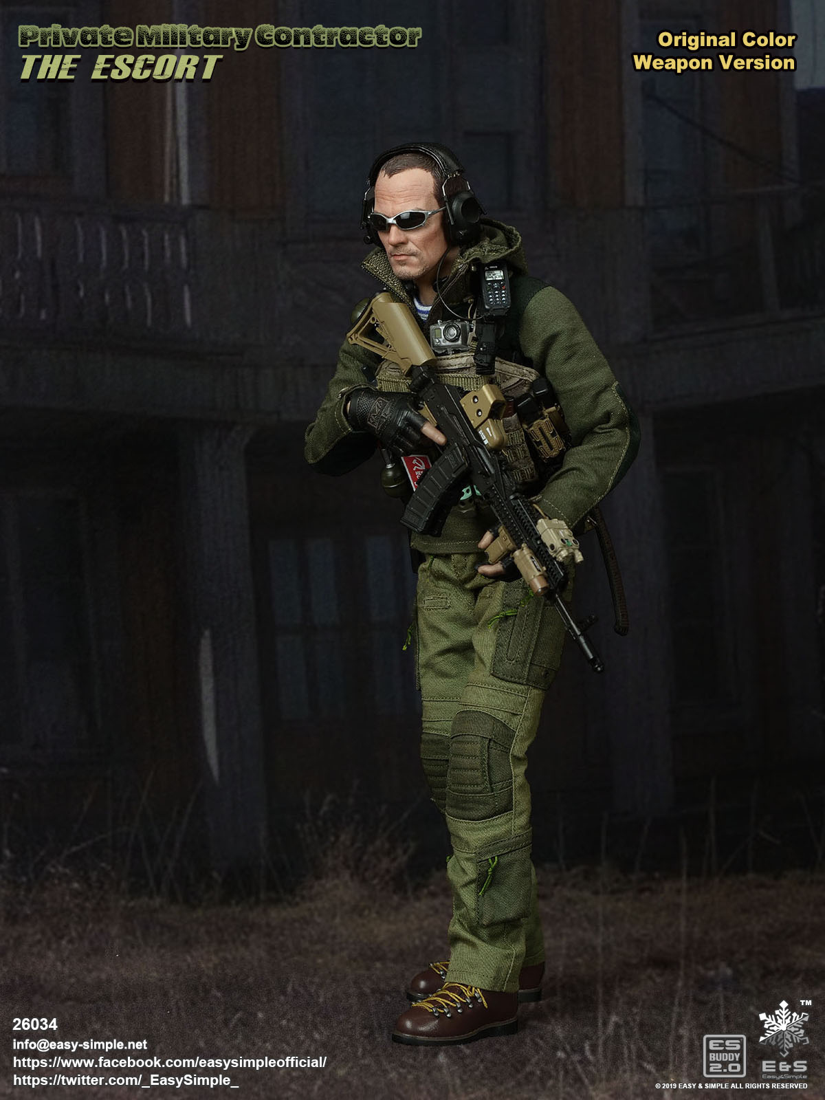 PMC The Escort Two Weapon Color Versions image 7