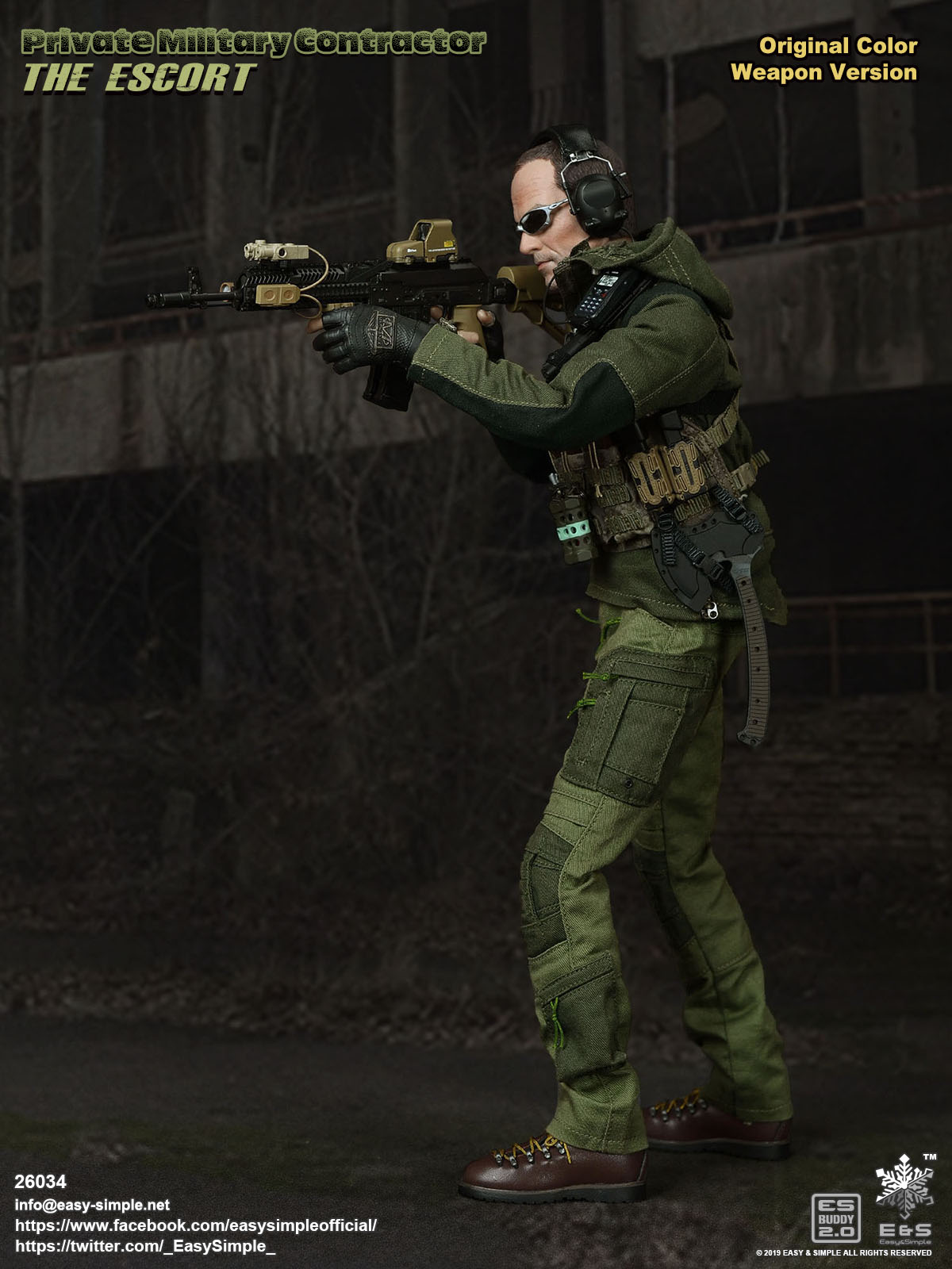 PMC The Escort Two Weapon Color Versions image 8