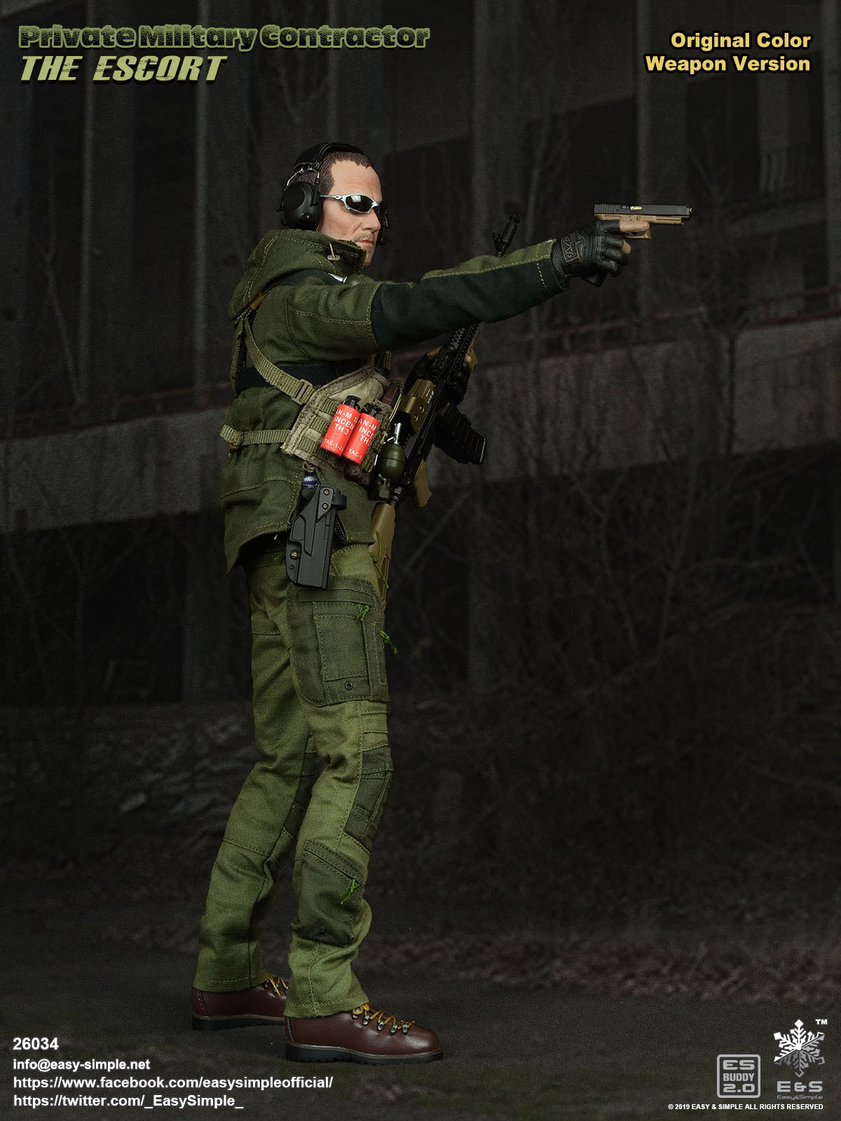 PMC The Escort Two Weapon Color Versions image 9