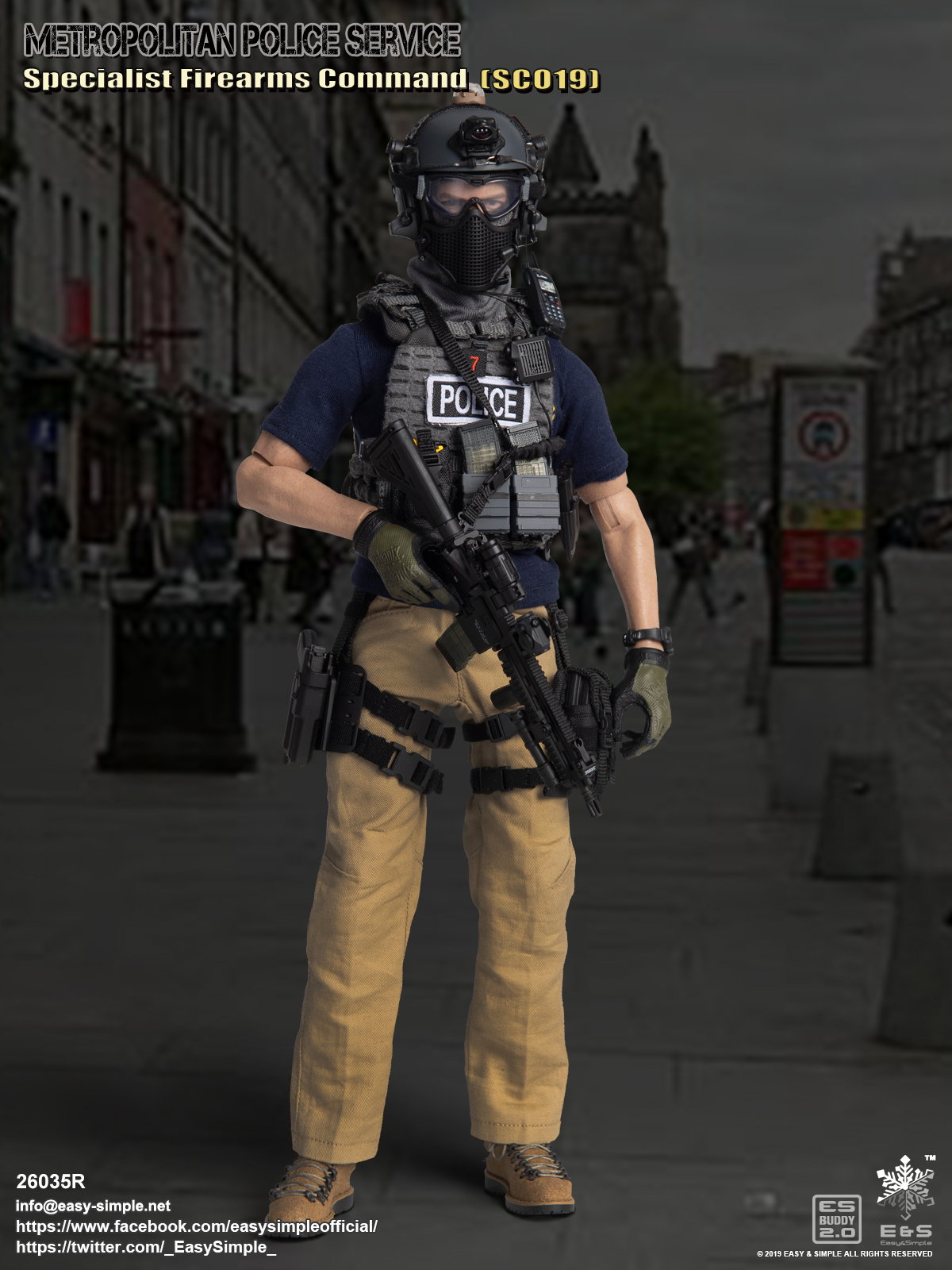 British Specialist Firearms Command SCO19 2019 Version image 1