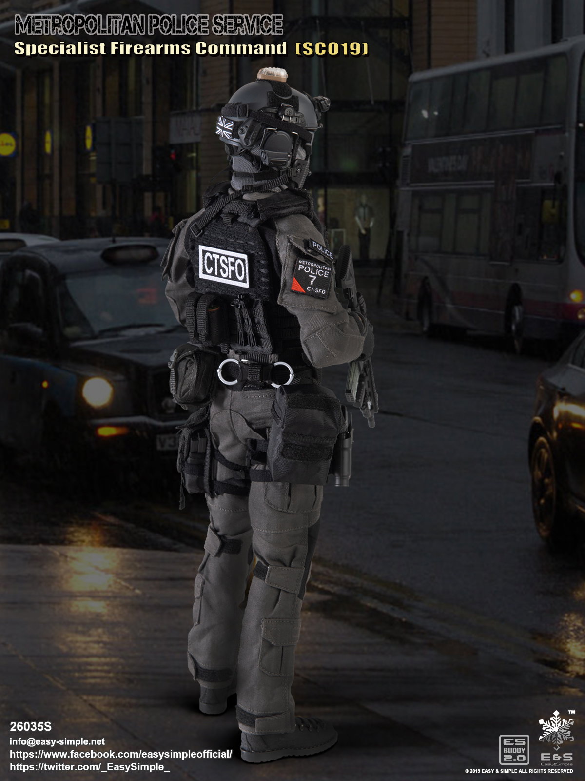 British Specialist Firearms Command SCO19 Urban Tactical Version image 10