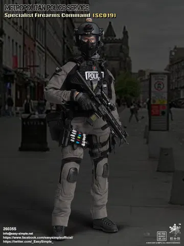 British Specialist Firearms Command SCO19 Urban Tactical Version