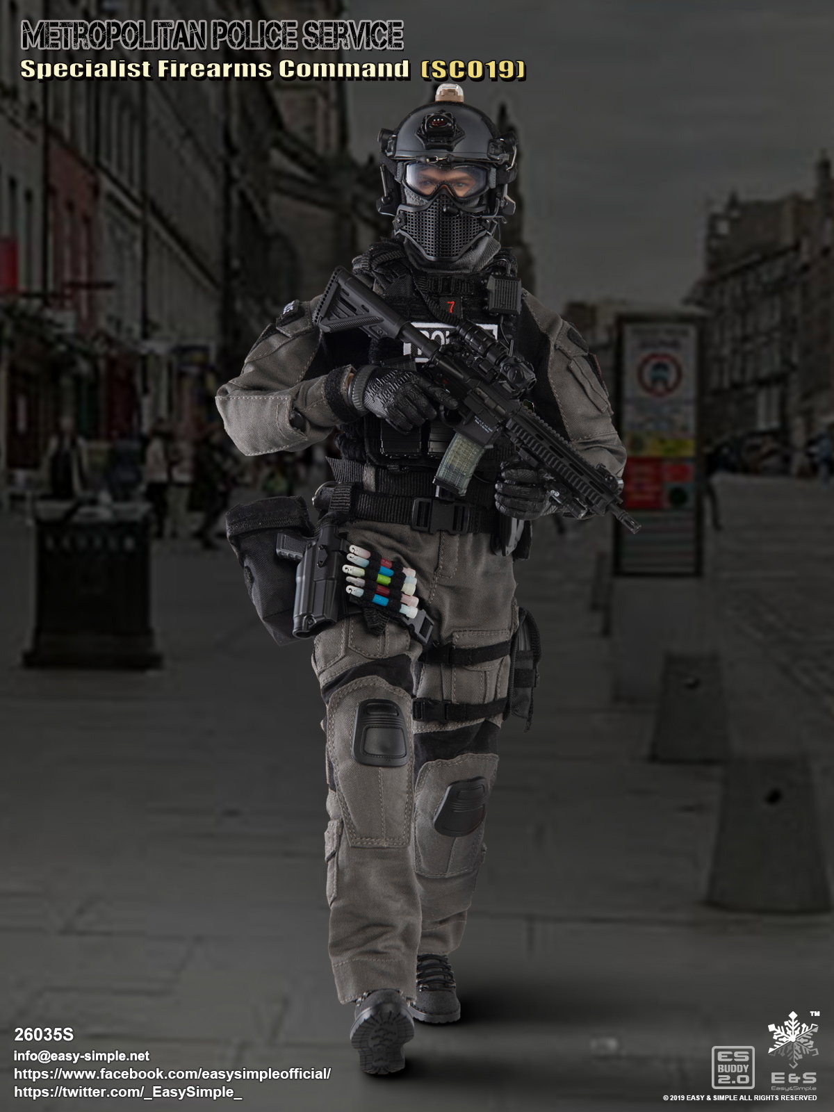 British Specialist Firearms Command SCO19 Urban Tactical Version image 3