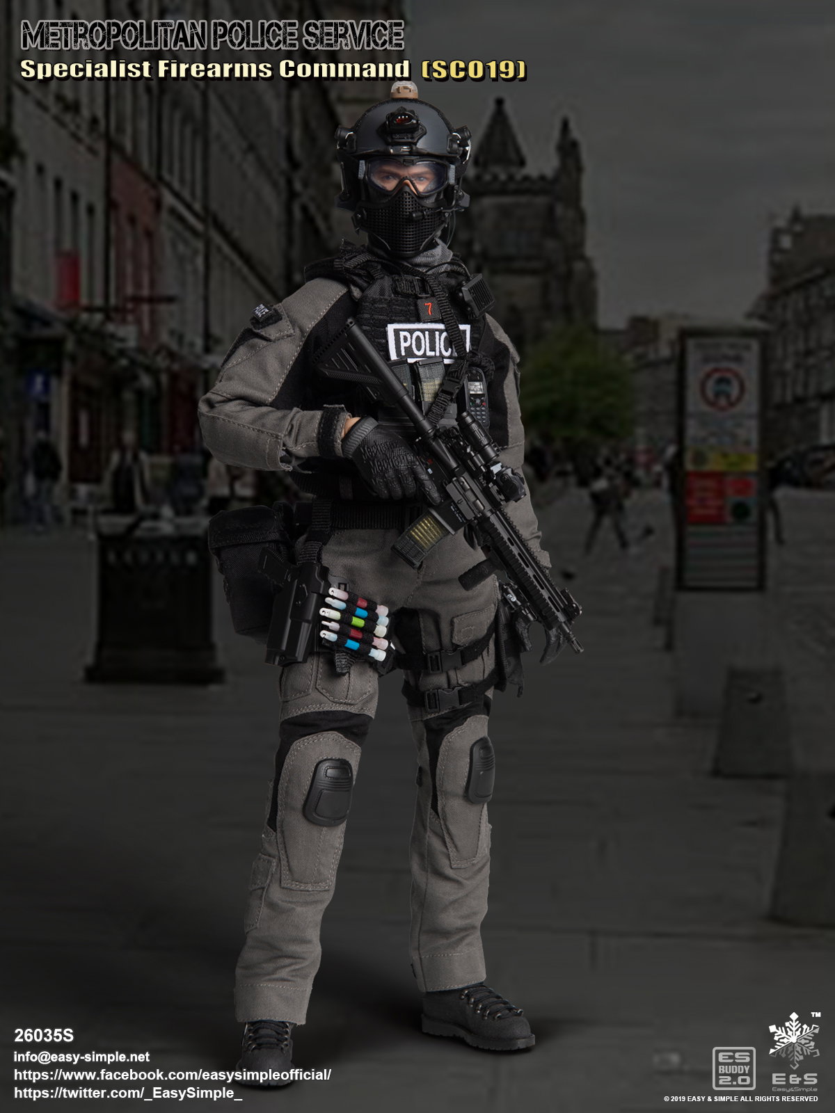 British Specialist Firearms Command SCO19 Urban Tactical Version image 5