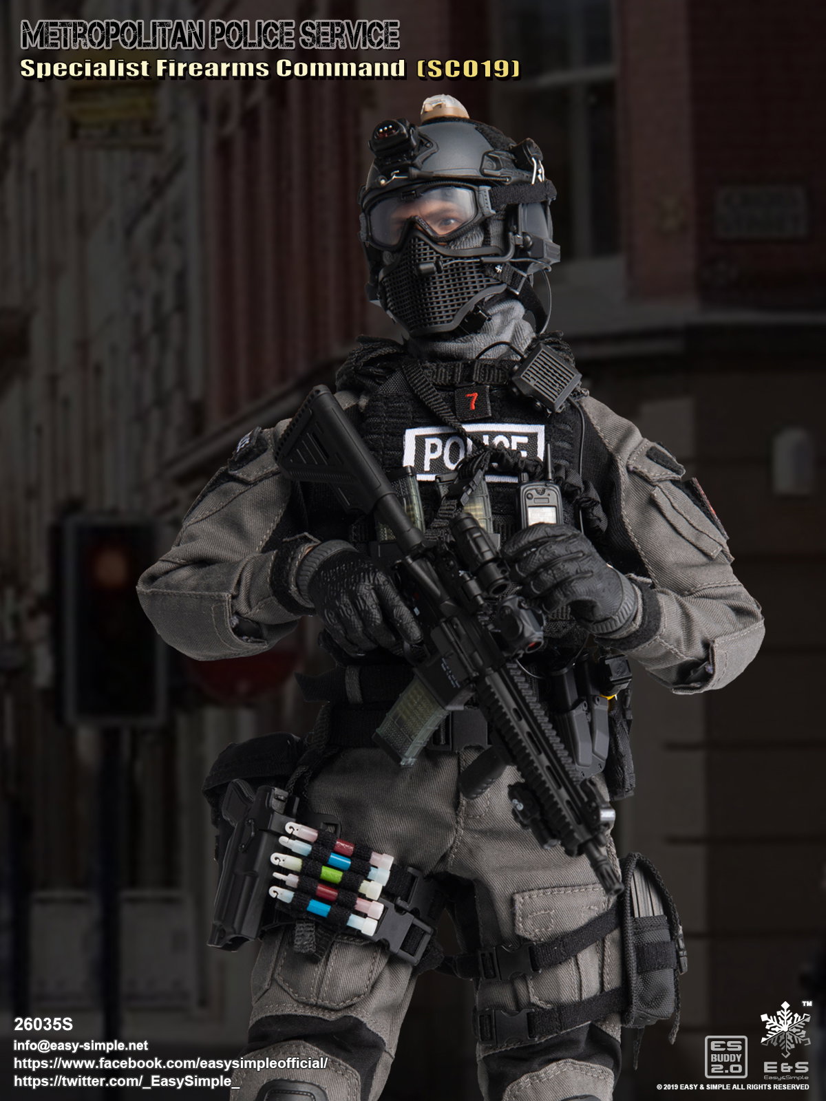British Specialist Firearms Command SCO19 Urban Tactical Version image 6