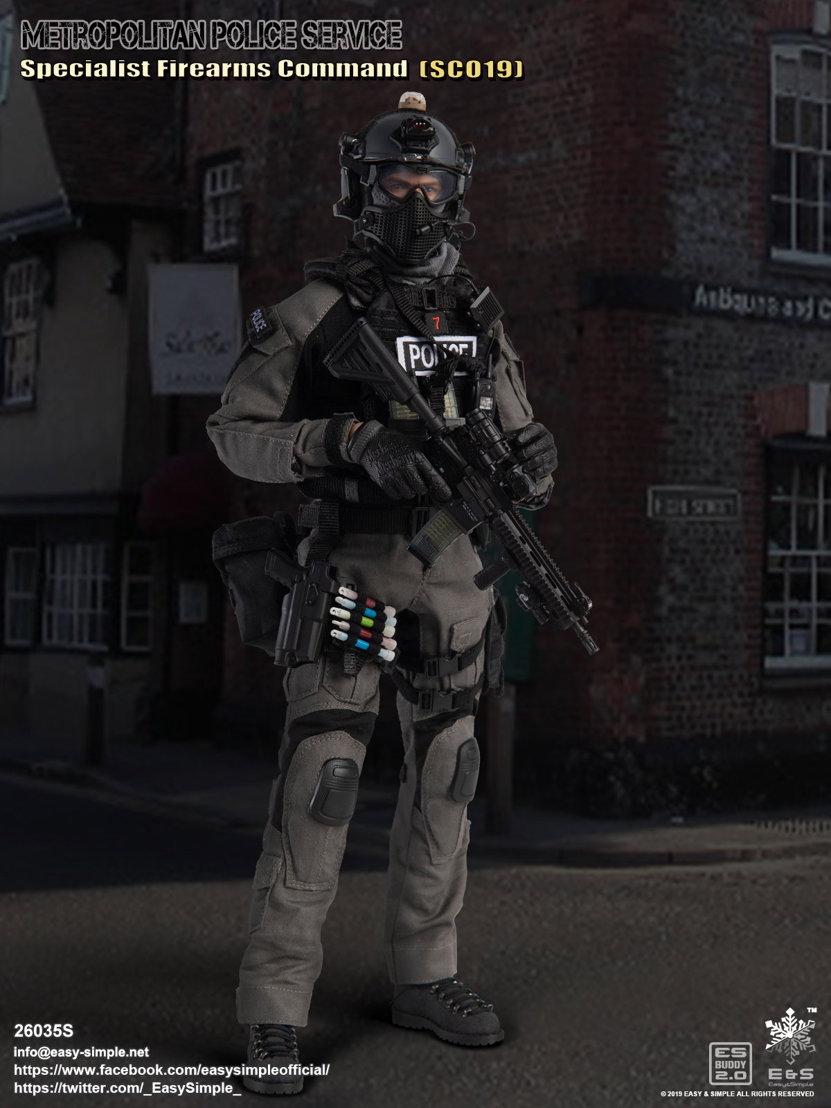British Specialist Firearms Command SCO19 Urban Tactical Version image 7