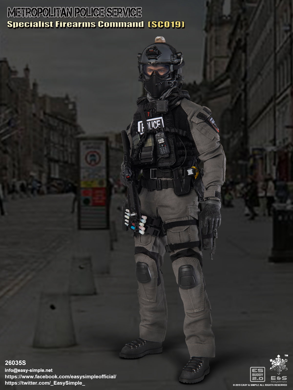 British Specialist Firearms Command SCO19 Urban Tactical Version image 8