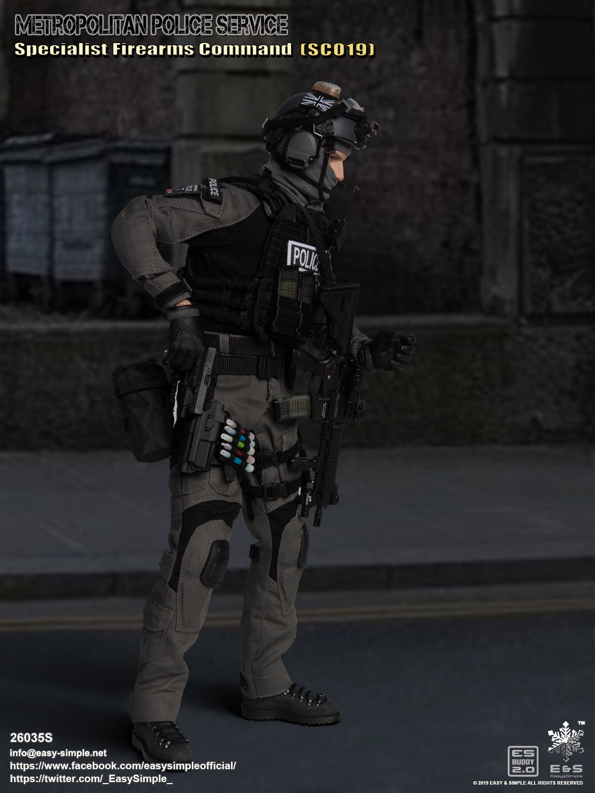 British Specialist Firearms Command SCO19 Urban Tactical Version image 9