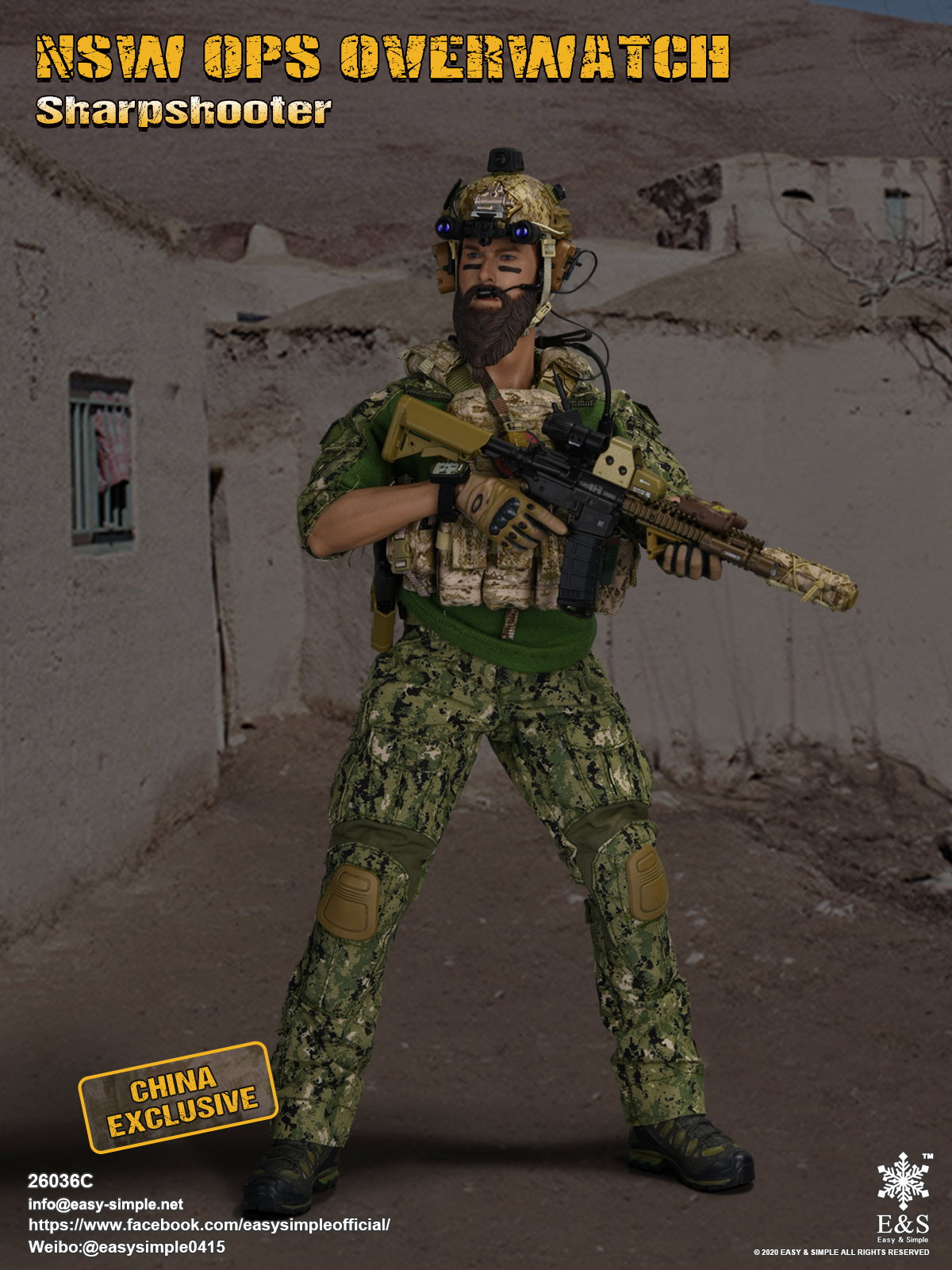 NSW OPS Overwatch Sharpshooter AOR2 Version China Exclusive image 10