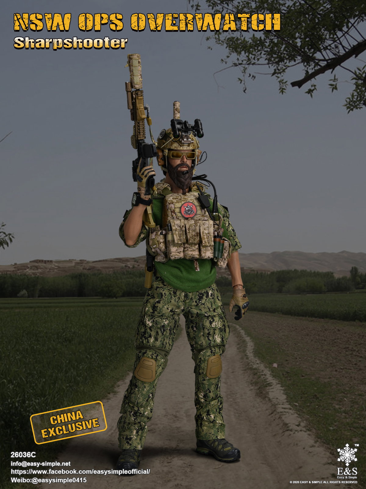 NSW OPS Overwatch Sharpshooter AOR2 Version China Exclusive image 2