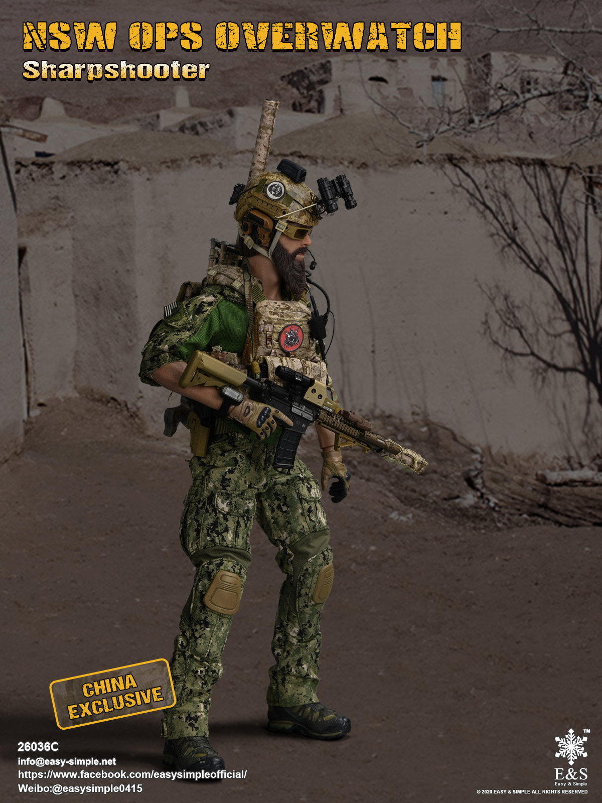 NSW OPS Overwatch Sharpshooter AOR2 Version China Exclusive image 3