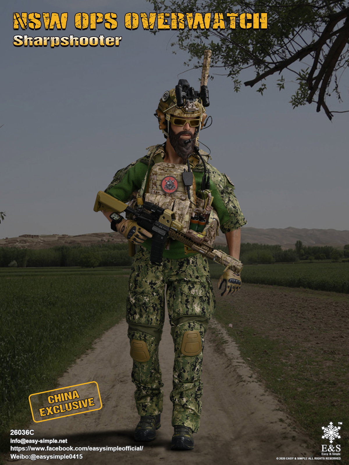 NSW OPS Overwatch Sharpshooter AOR2 Version China Exclusive image 4