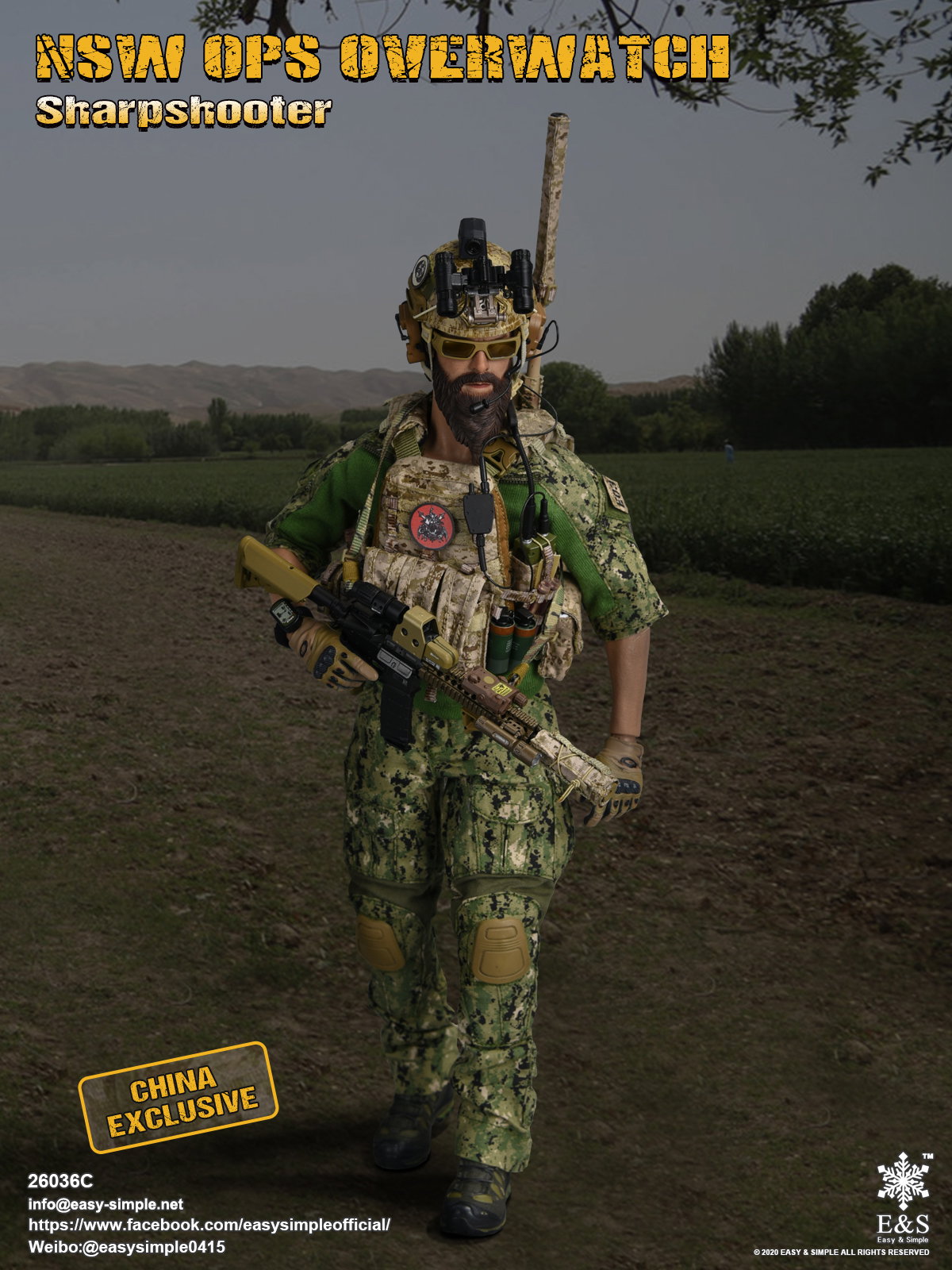 NSW OPS Overwatch Sharpshooter AOR2 Version China Exclusive image 5