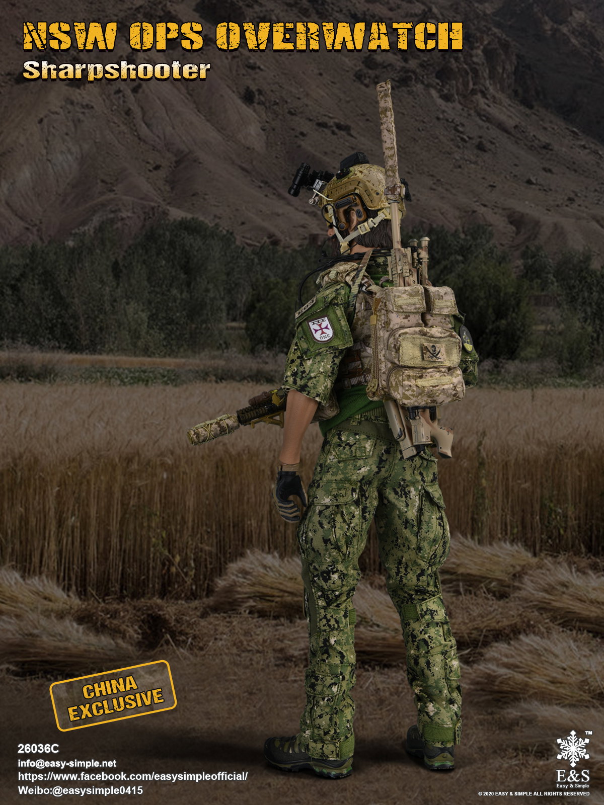 NSW OPS Overwatch Sharpshooter AOR2 Version China Exclusive image 6