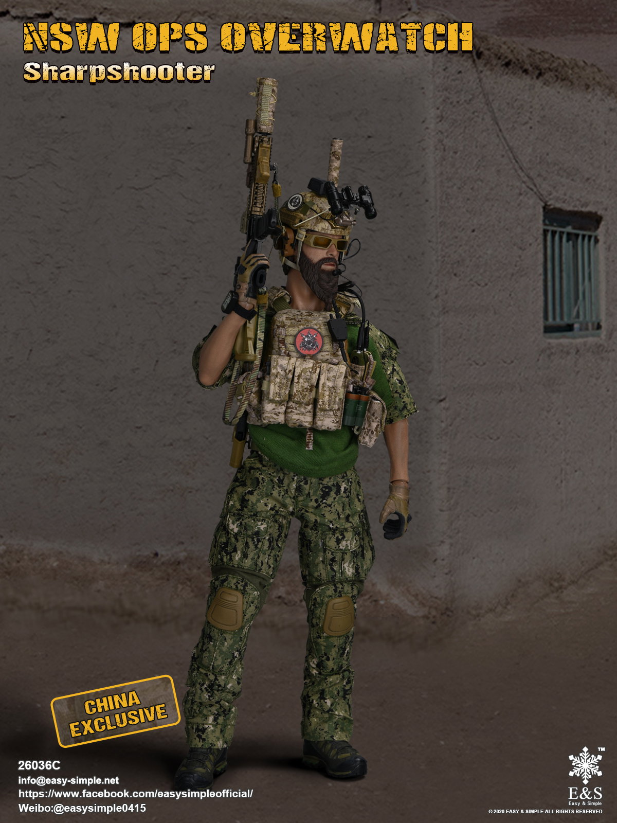 NSW OPS Overwatch Sharpshooter AOR2 Version China Exclusive image 8