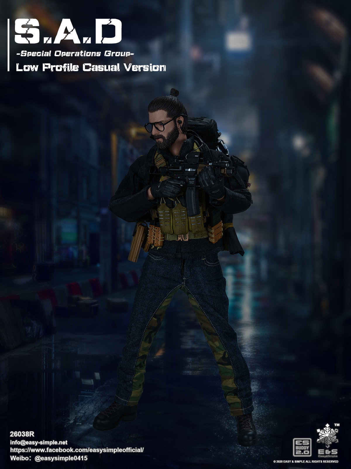 S.A.D Special Operation Group Low Profile Casual Version image 10