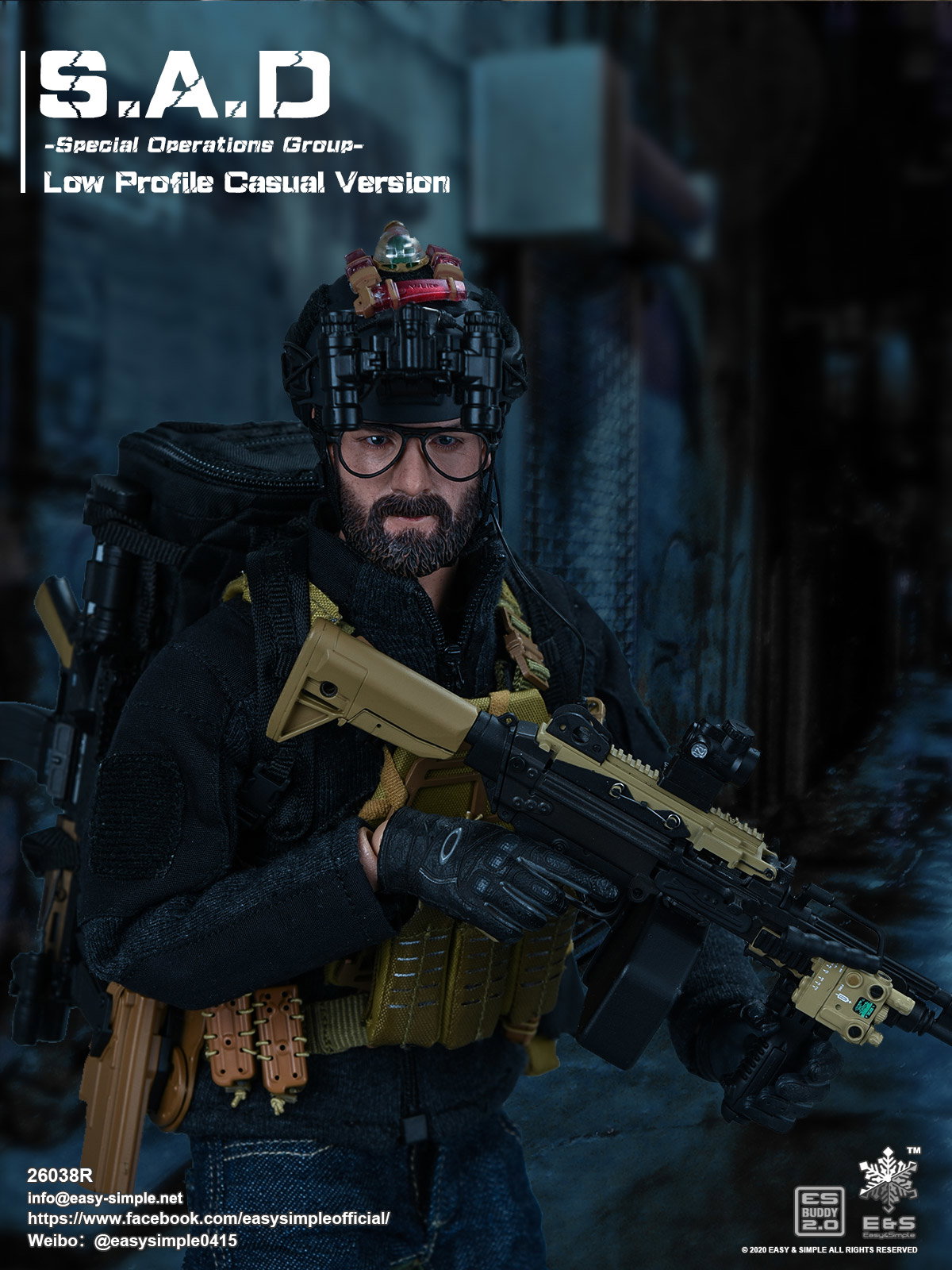 S.A.D Special Operation Group Low Profile Casual Version image 2