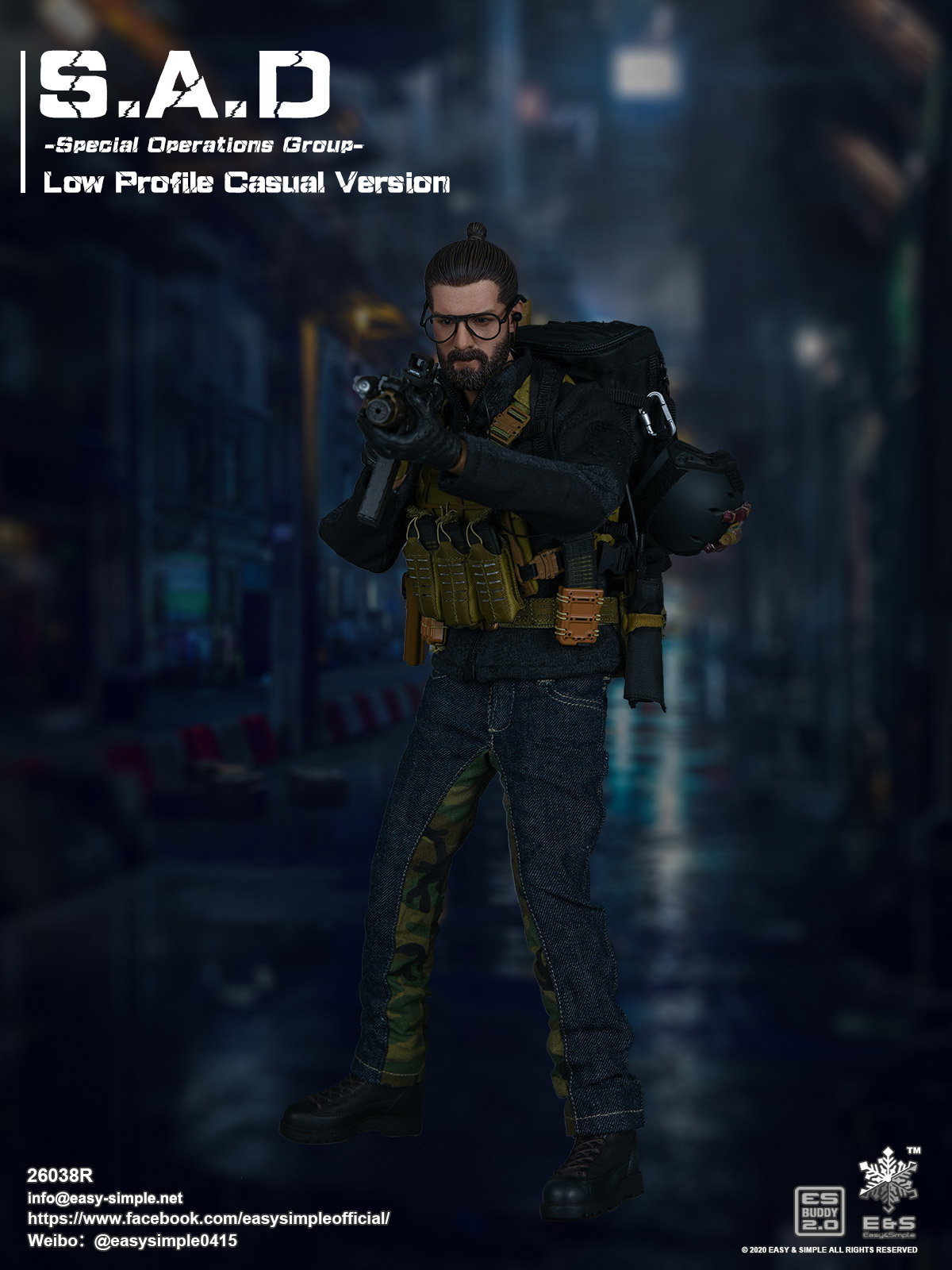 S.A.D Special Operation Group Low Profile Casual Version image 3
