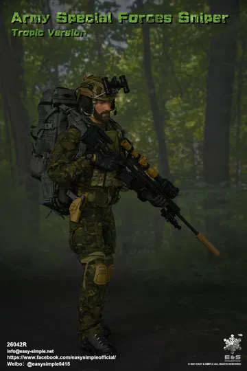 Army Special Forces Sniper Tropic Version
