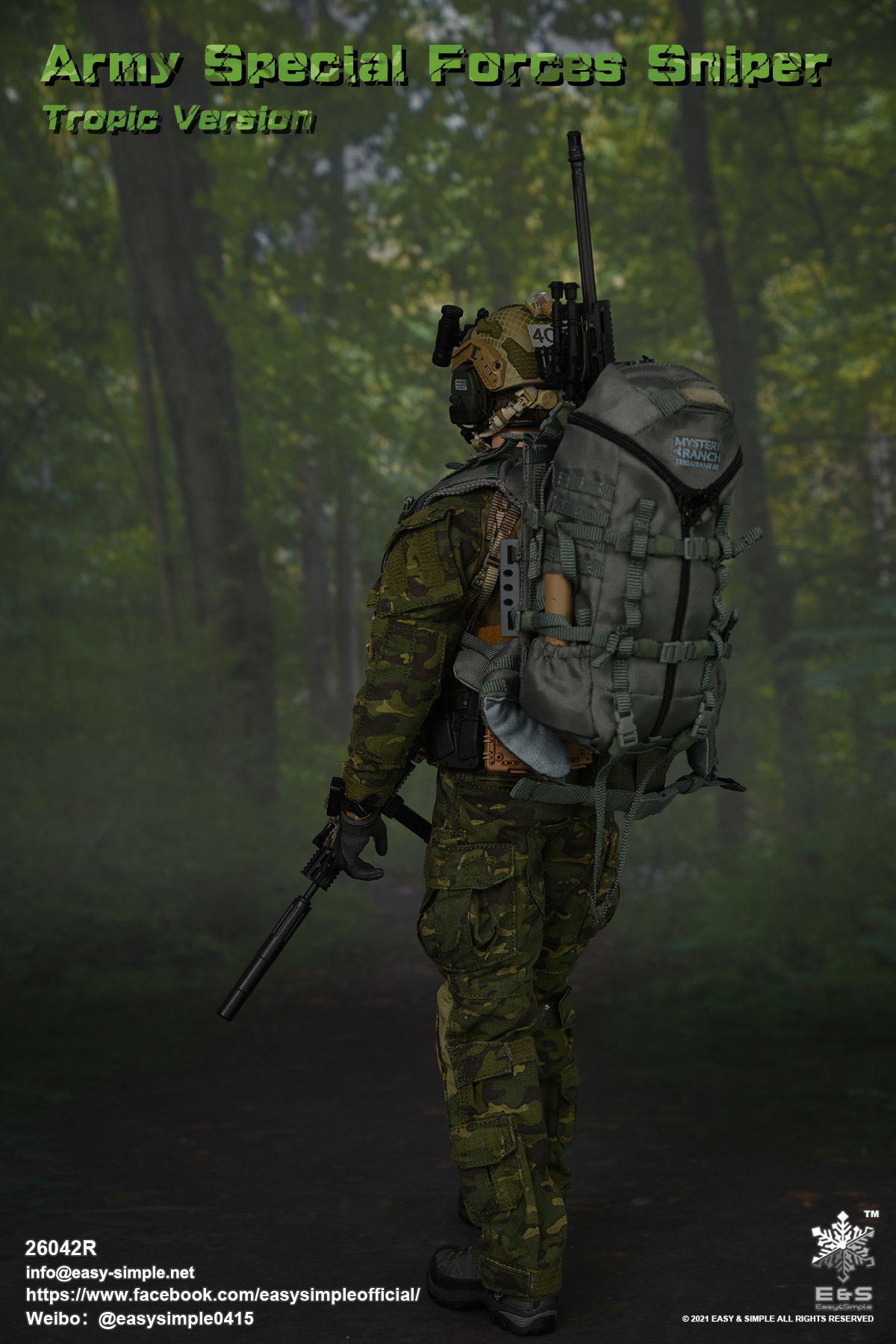 Army Special Forces Sniper Tropic Version image 5