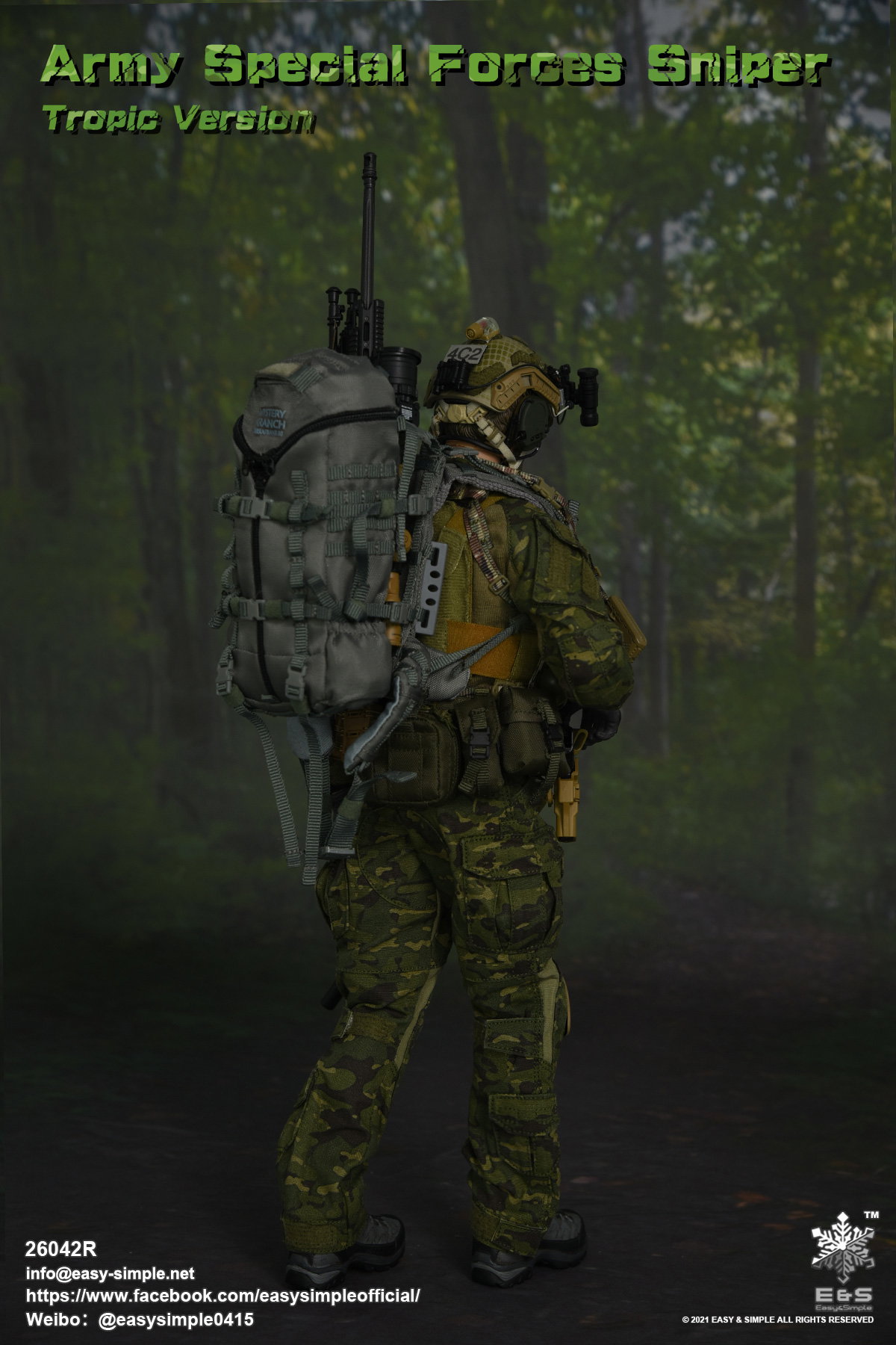 Army Special Forces Sniper Tropic Version image 6