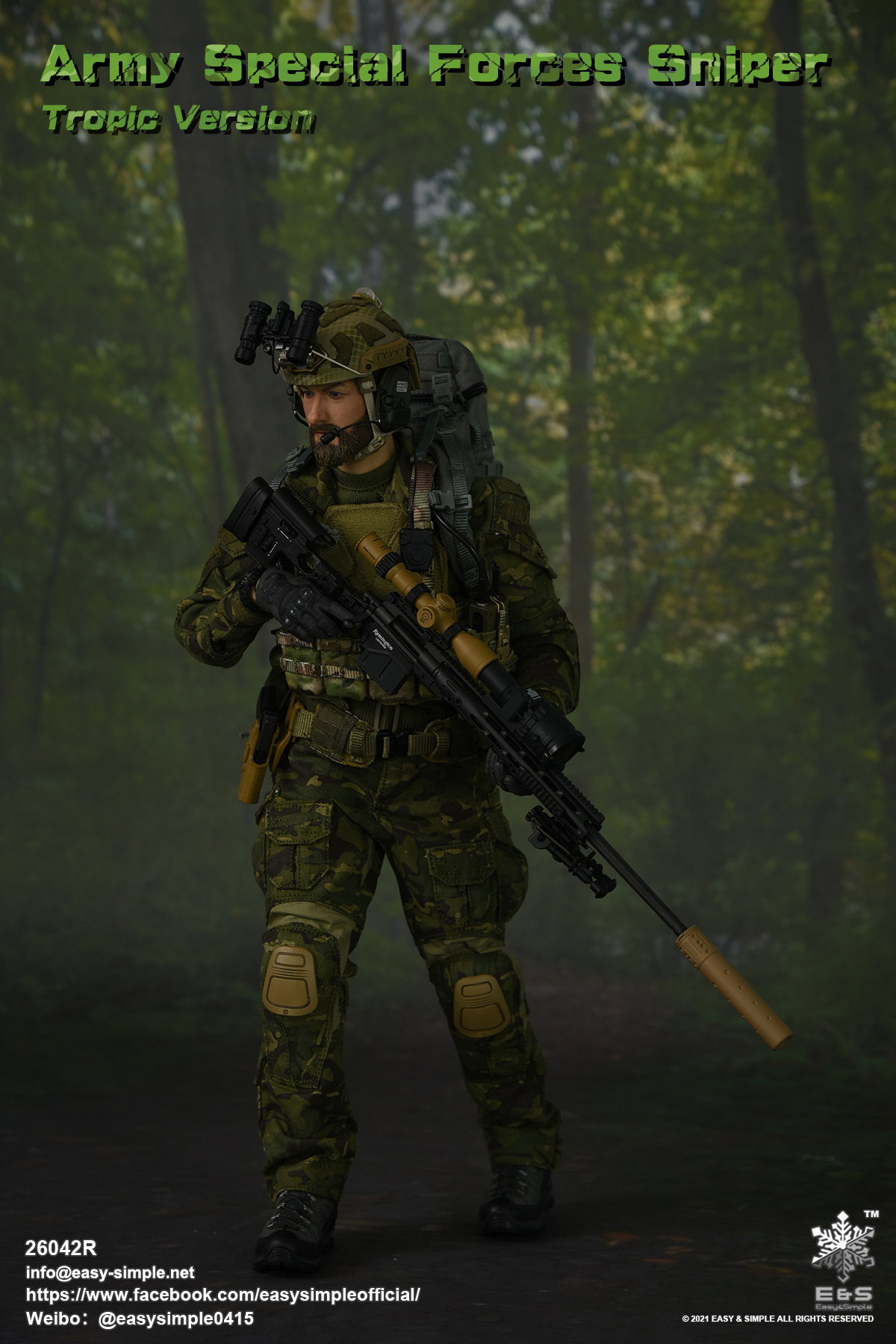 Army Special Forces Sniper Tropic Version image 8