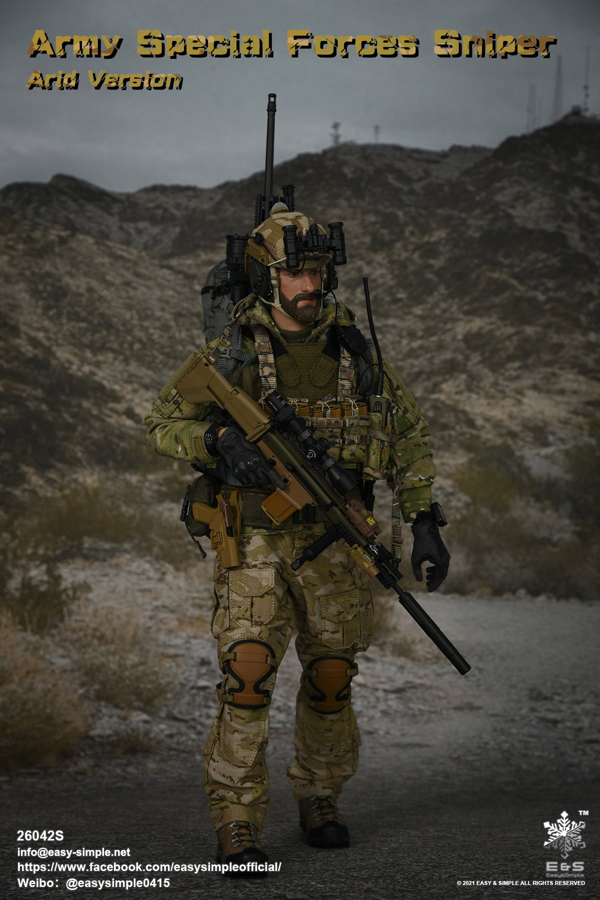 Army Special Forces Sniper Arid Version image 2
