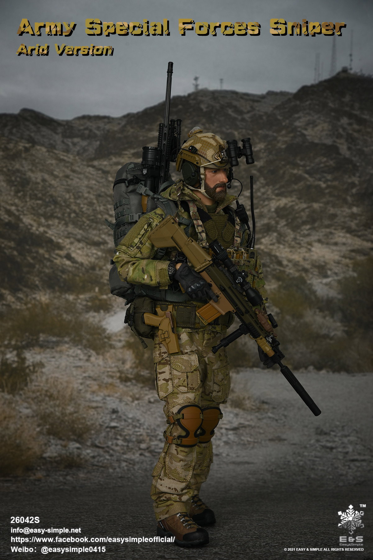 Army Special Forces Sniper Arid Version image 3