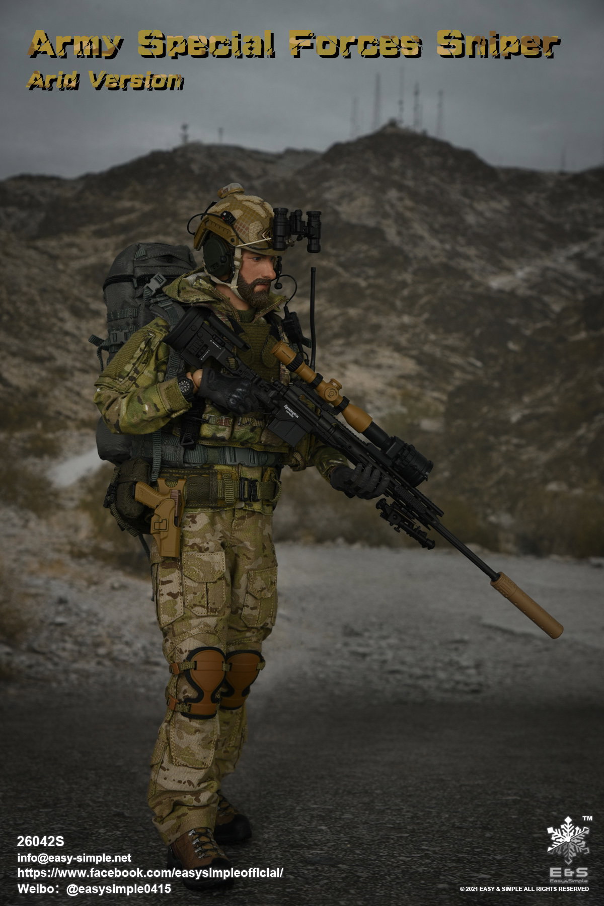Army Special Forces Sniper Arid Version image 8