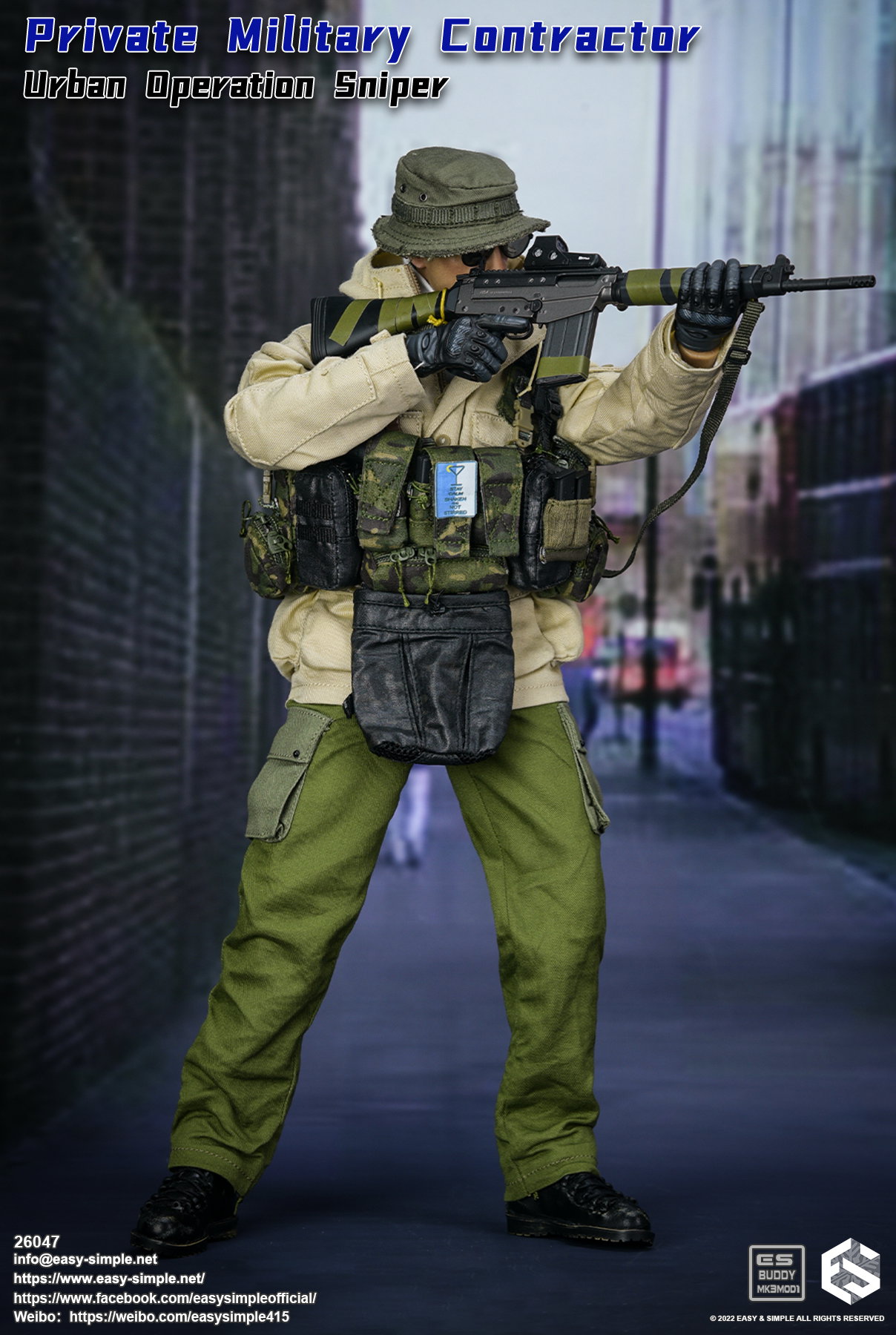 Private Military Contractor Urban Operation Sniper image 10