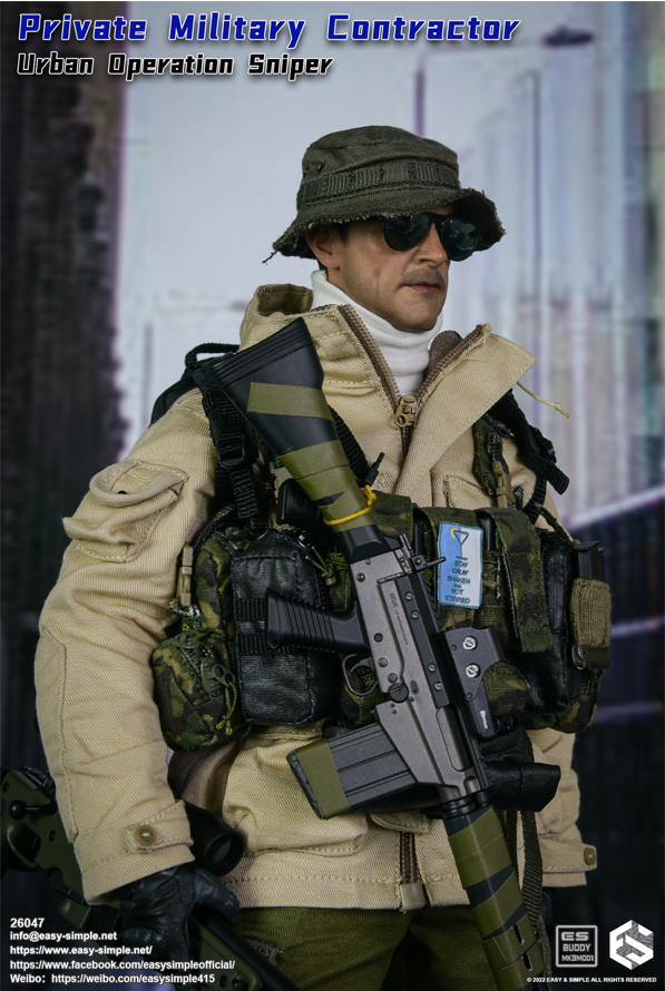 Private Military Contractor Urban Operation Sniper image 2