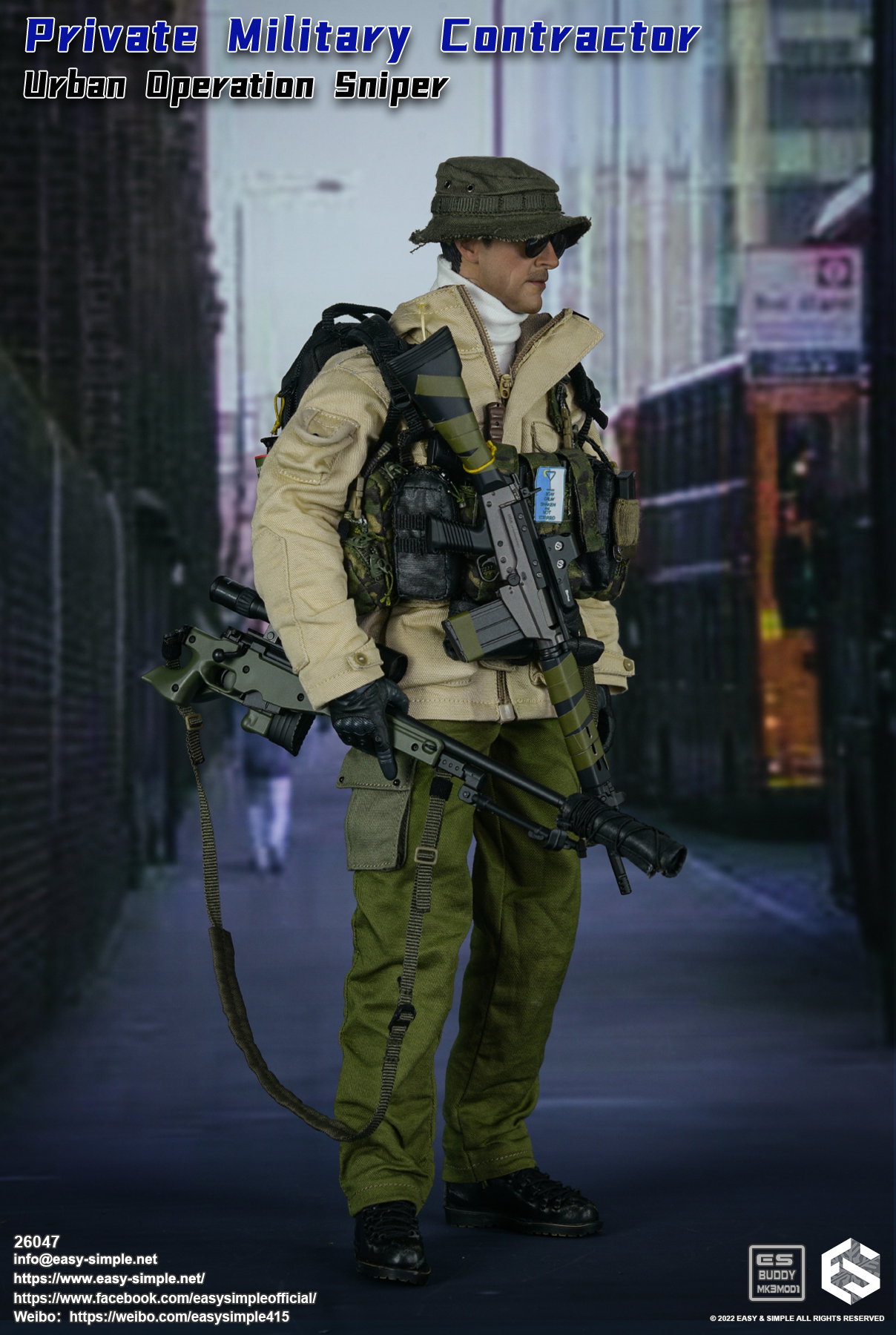 Private Military Contractor Urban Operation Sniper image 5