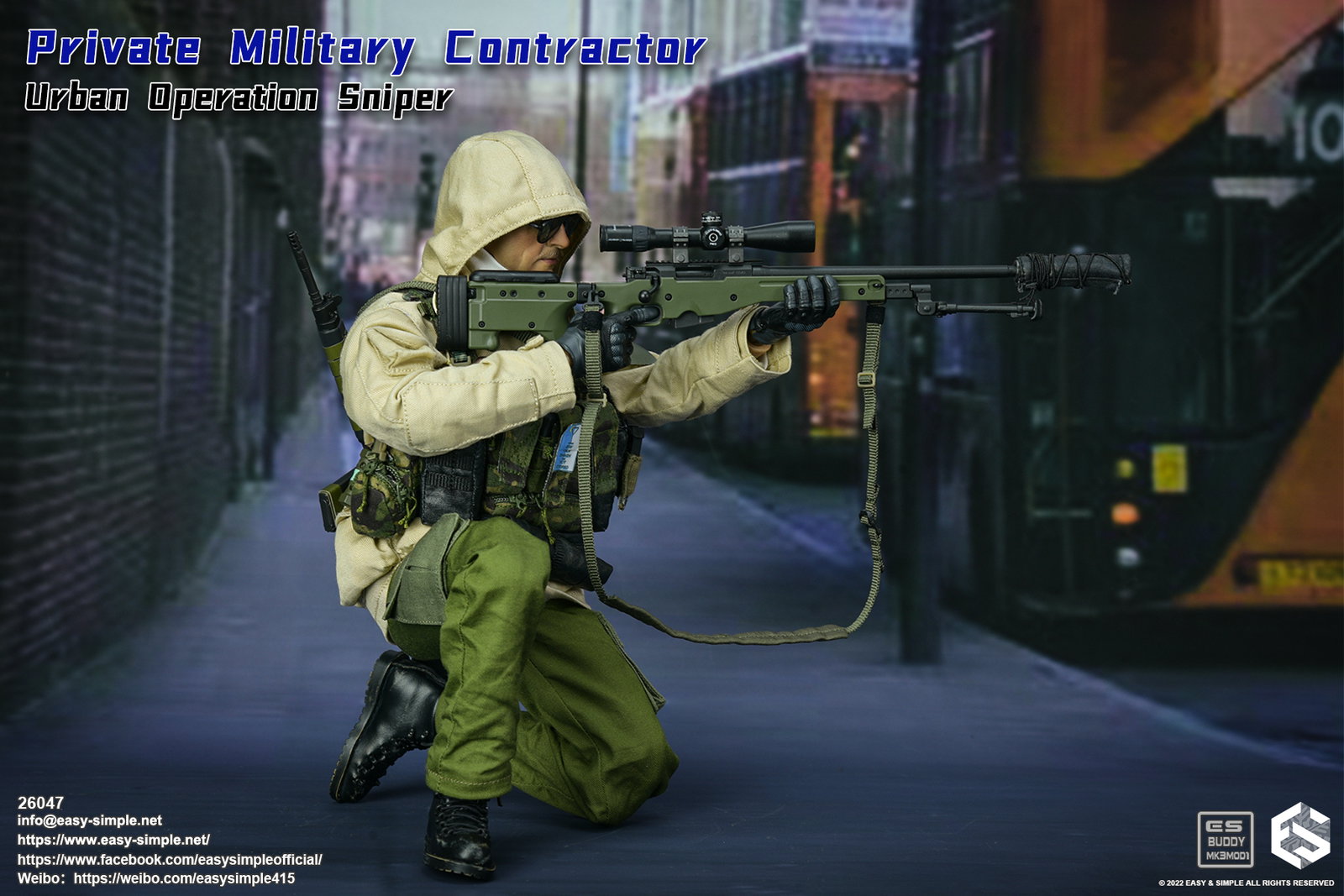 Private Military Contractor Urban Operation Sniper image 7