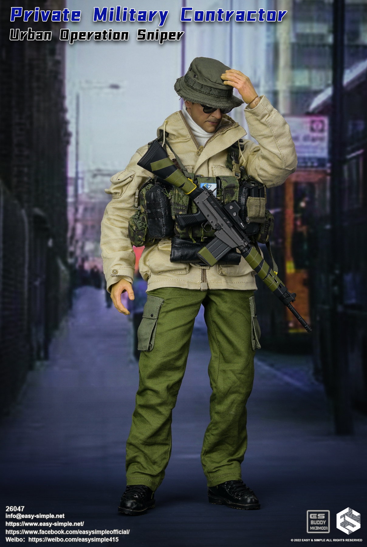 Private Military Contractor Urban Operation Sniper image 8