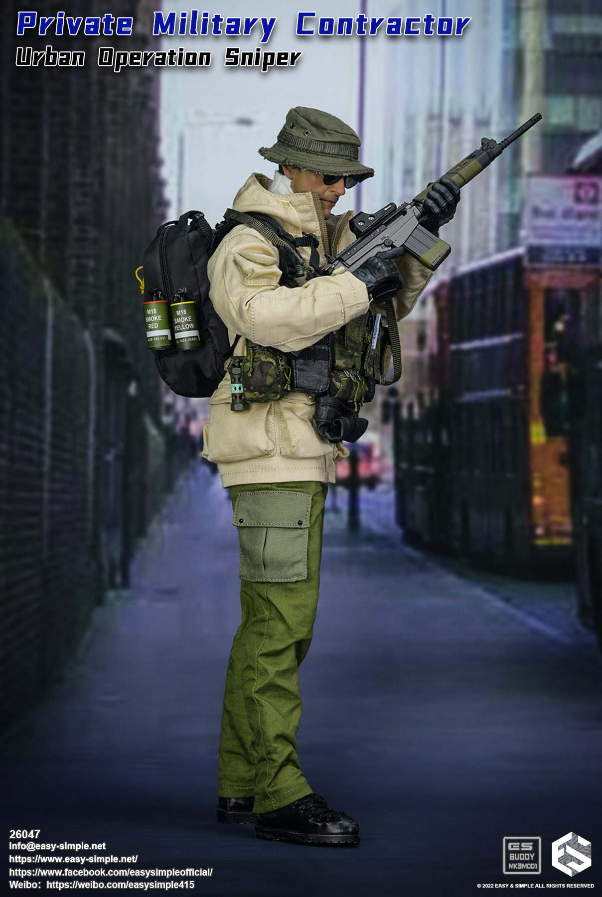 Private Military Contractor Urban Operation Sniper image 9